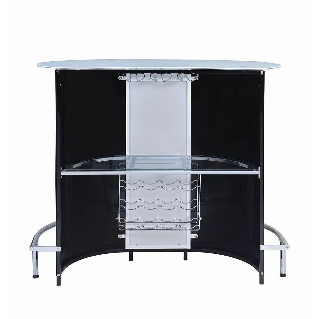 1-shelf Bar Unit - Black - Image 2