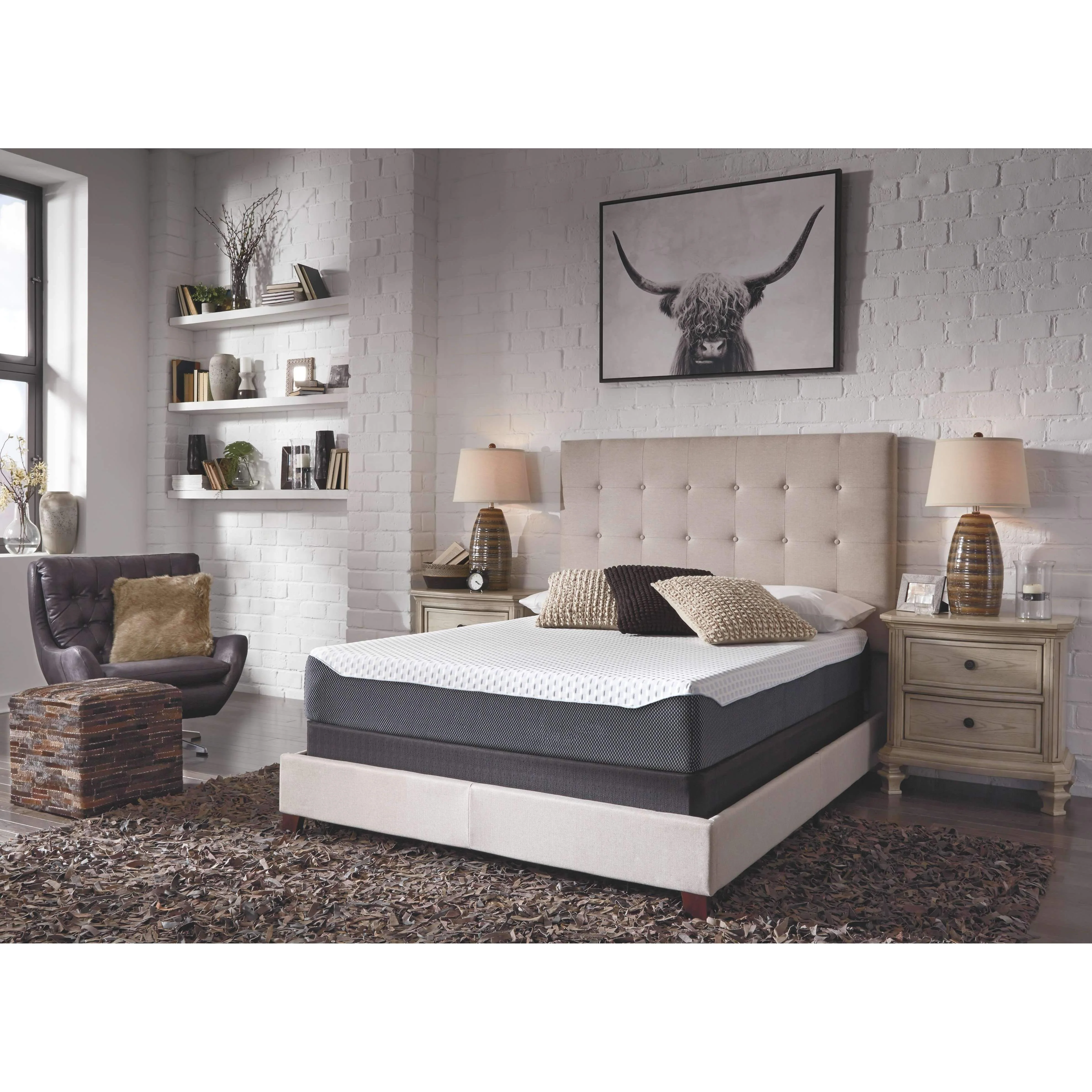 10 Inch Chime Elite - White/blue - King Mattress - Image 10
