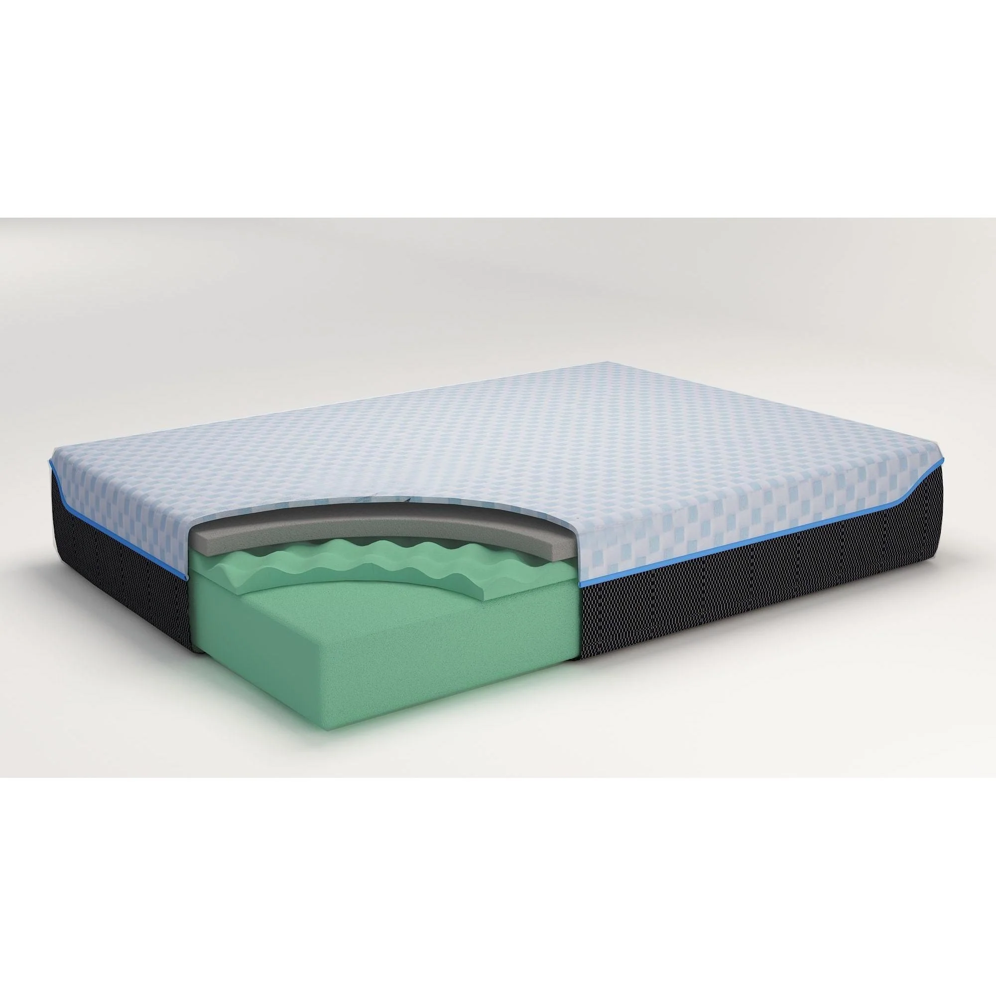 10 Inch Chime Elite - White/blue - King Mattress - Image 7