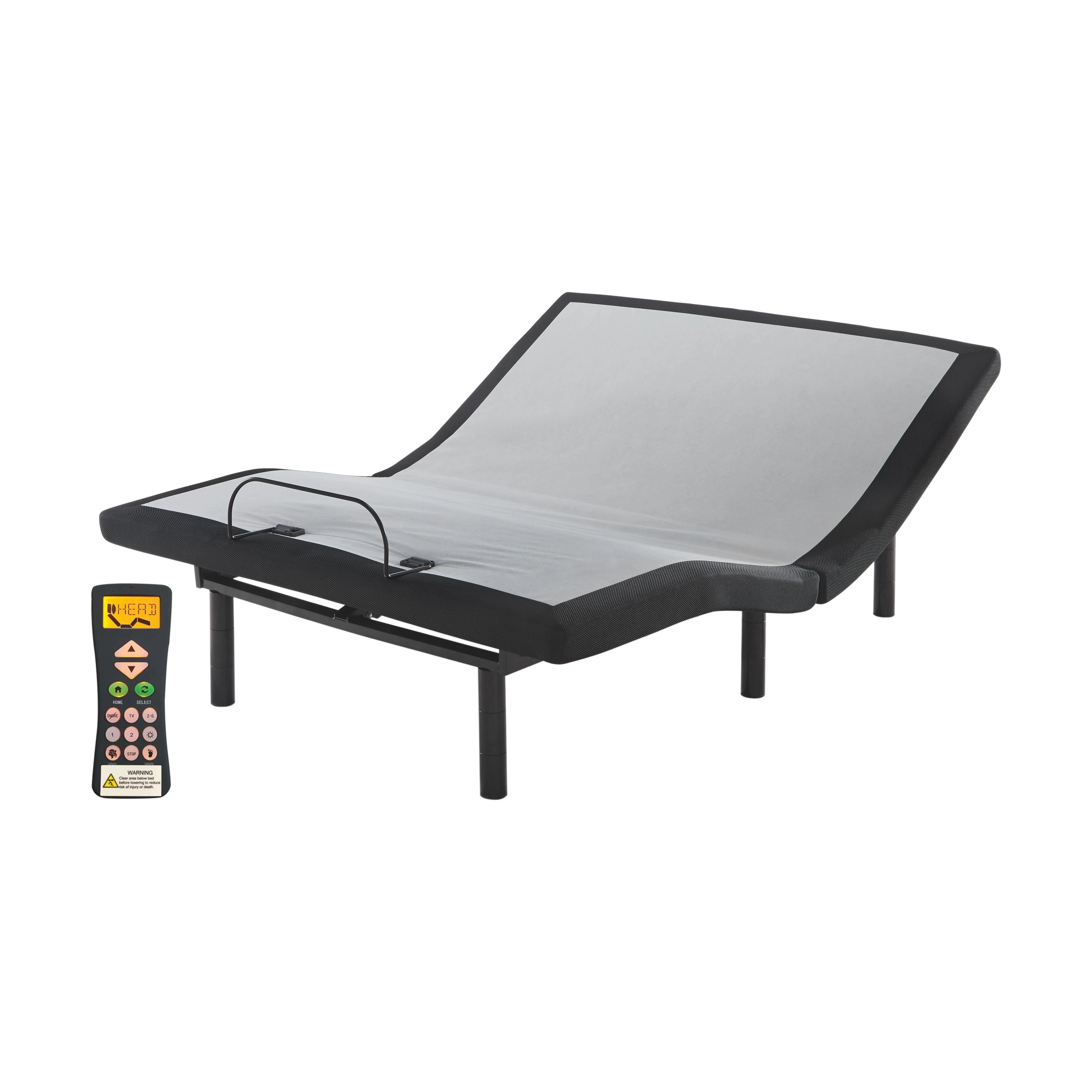 12 Inch Chime Elite - White/blue - 2 Pc. - King Mattress, Adjustable Base - Head, Foot & Neck Massage - Image 2