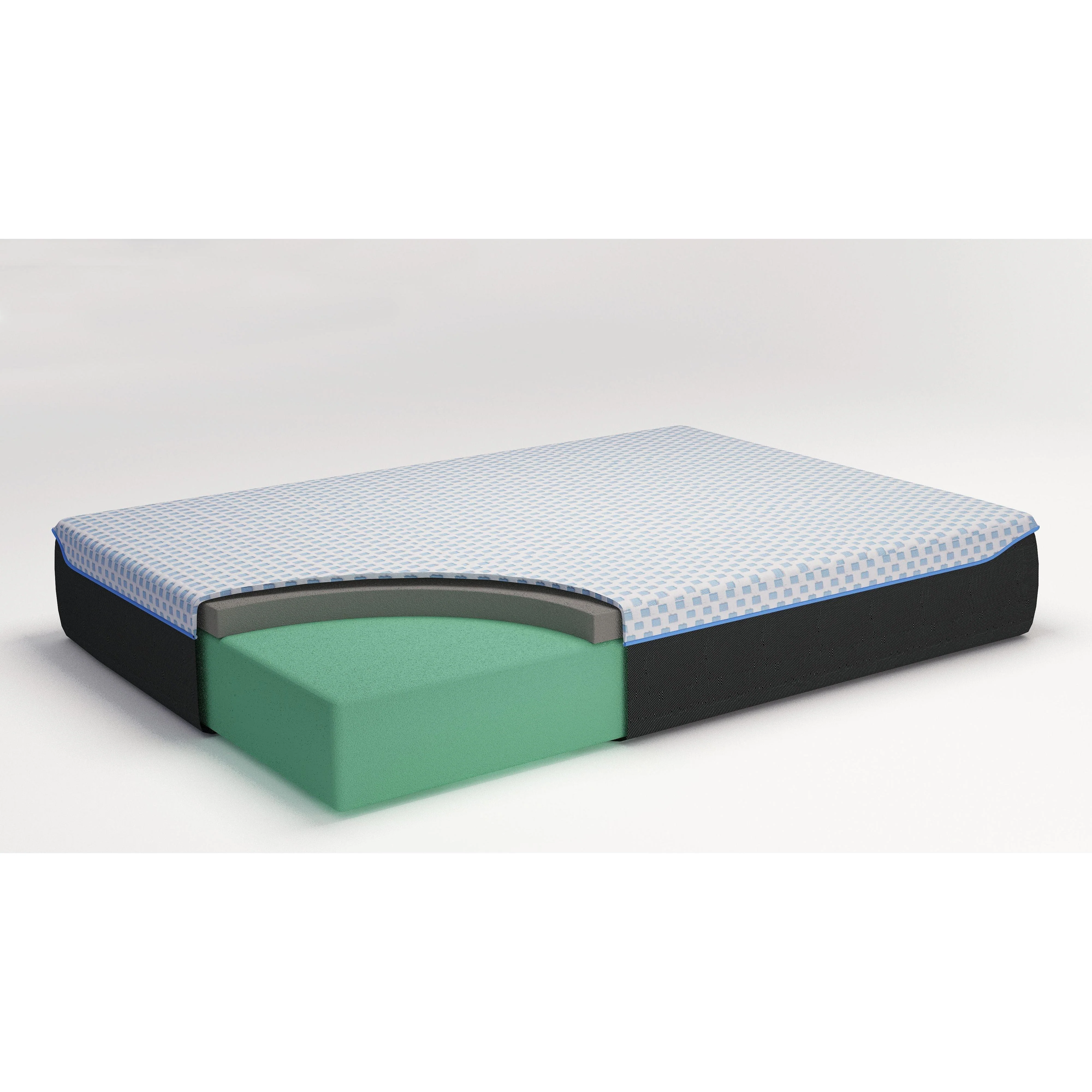 12 Inch Chime Elite - White/gray- Twin Mattress - Image 5