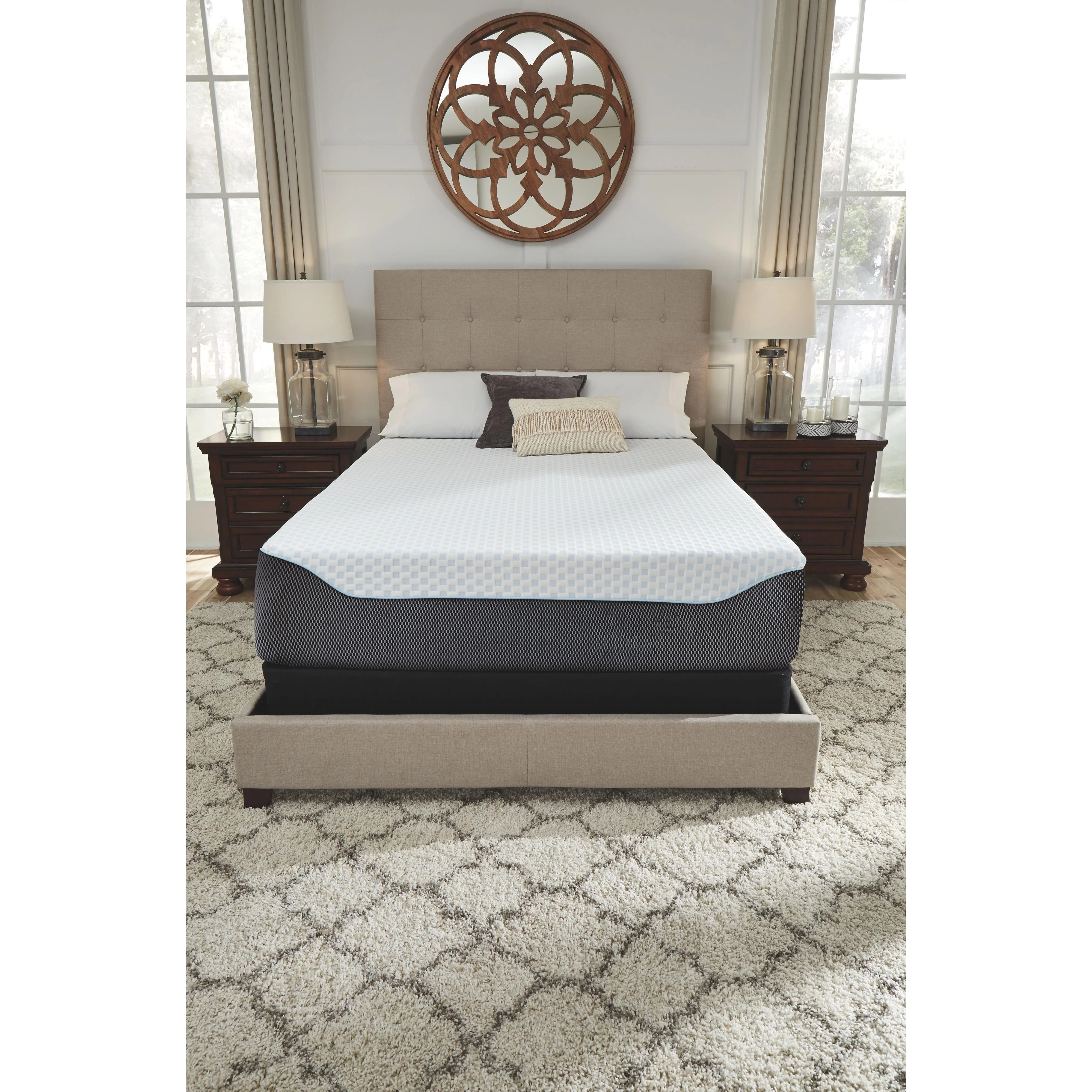 14 Inch Chime Elite - White/blue - California King Mattress - Image 7