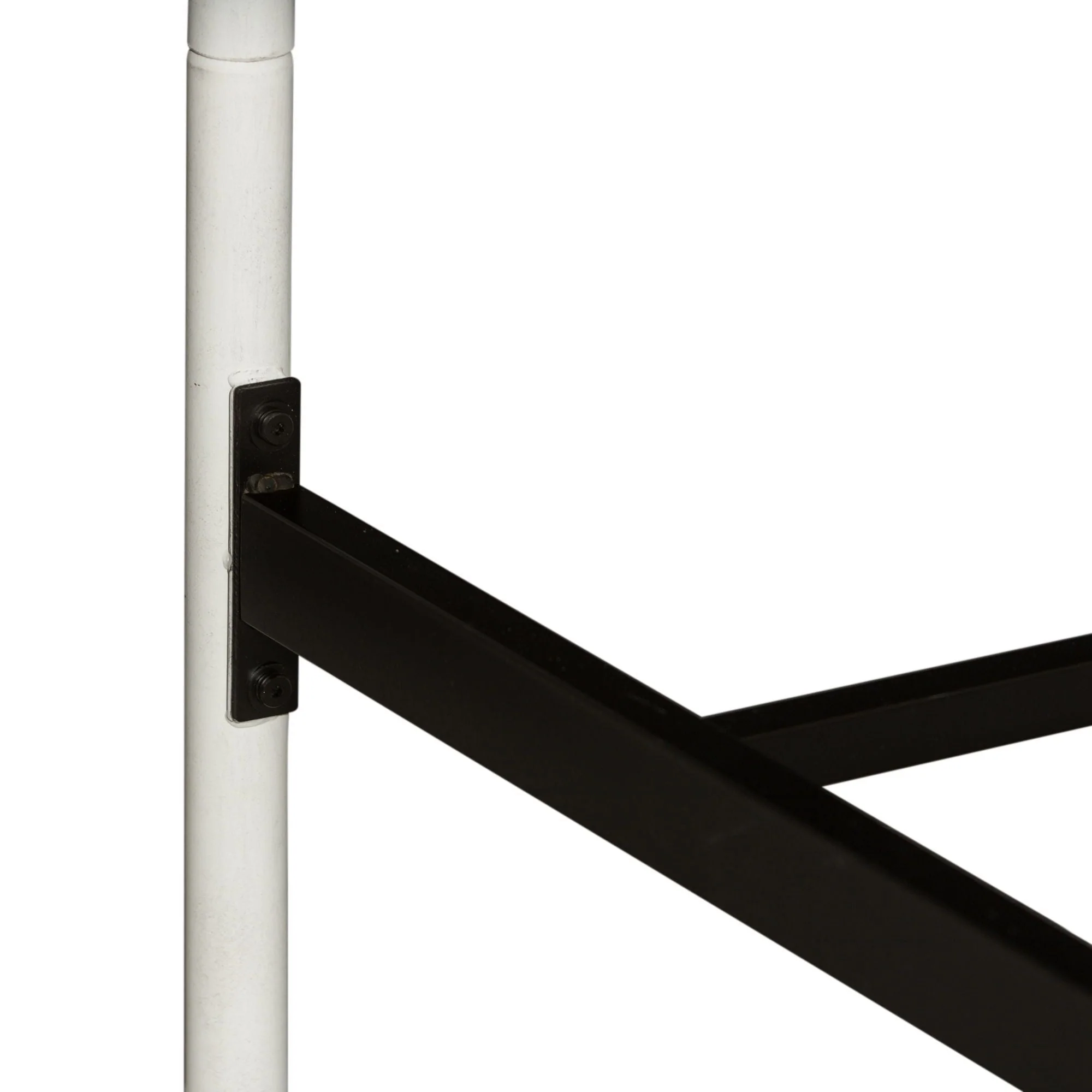 Liberty Vintage Series King Metal Bed in Antique White - Image 8