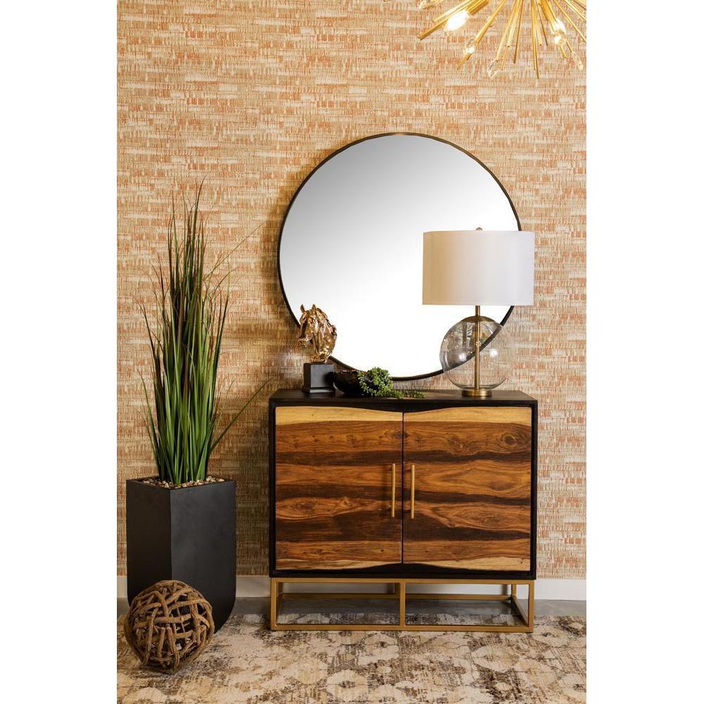 2-door Accent Cabinet - Brown - Image 3