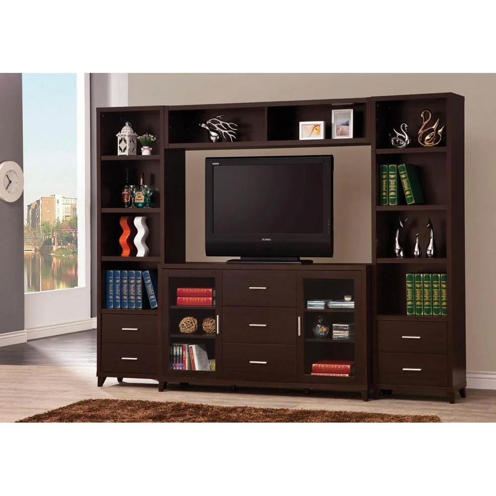2-door Tv Stand - Brown - Image 2