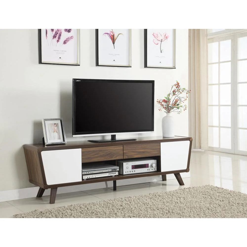 2-drawer Tv Console - Brown