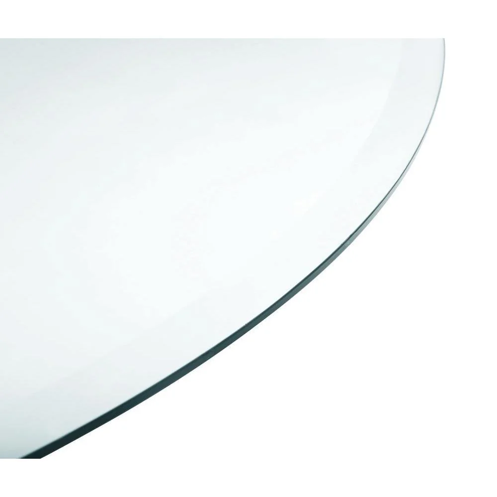 50" Round Glass Table Top - Clear - Image 3