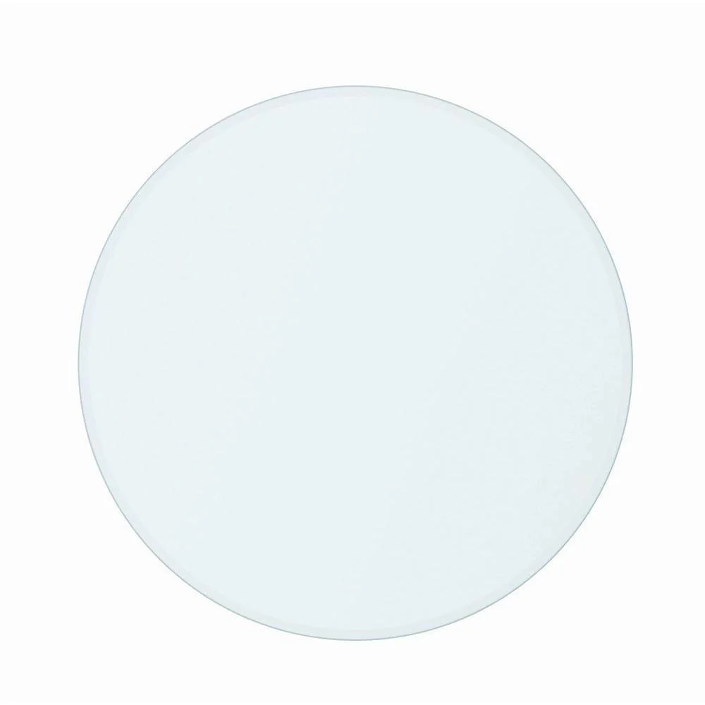 54" Round Glass Table Top - Clear