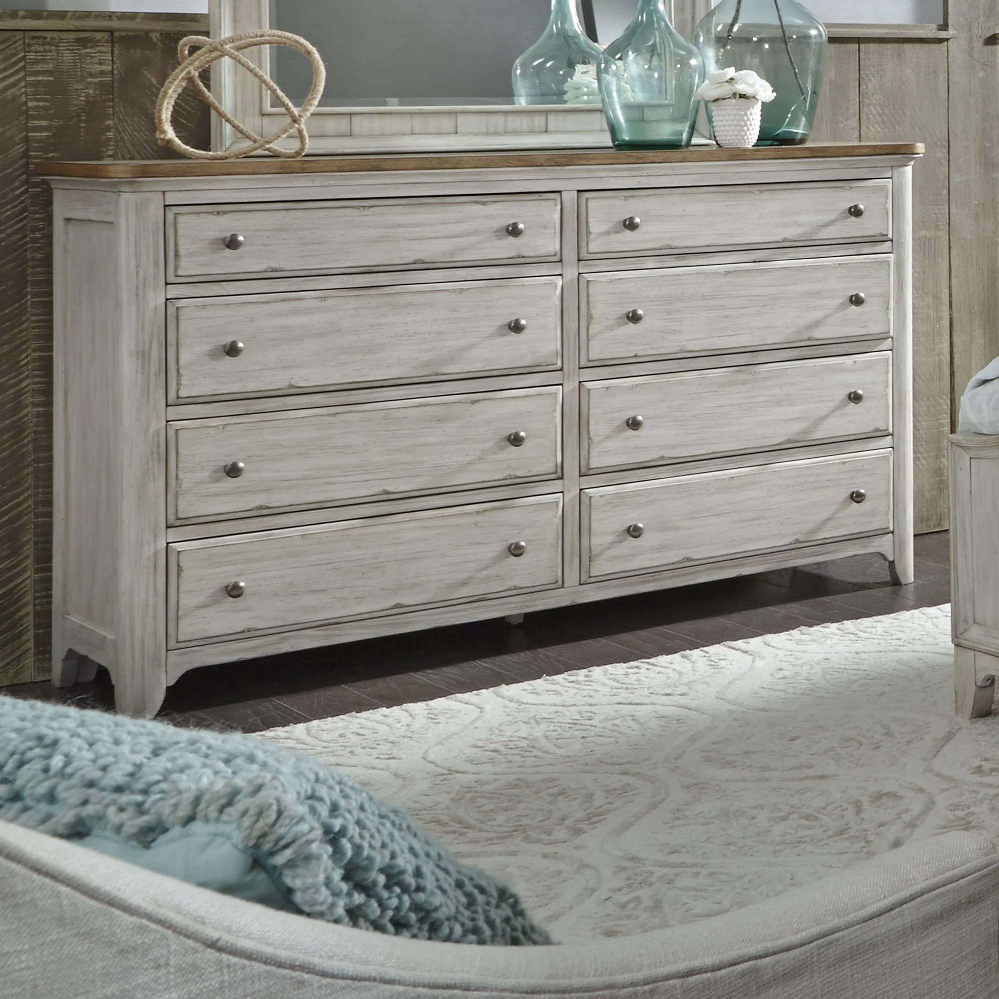 Liberty Farmhouse Reimagined - 8 Drawer Dresser - Image 2