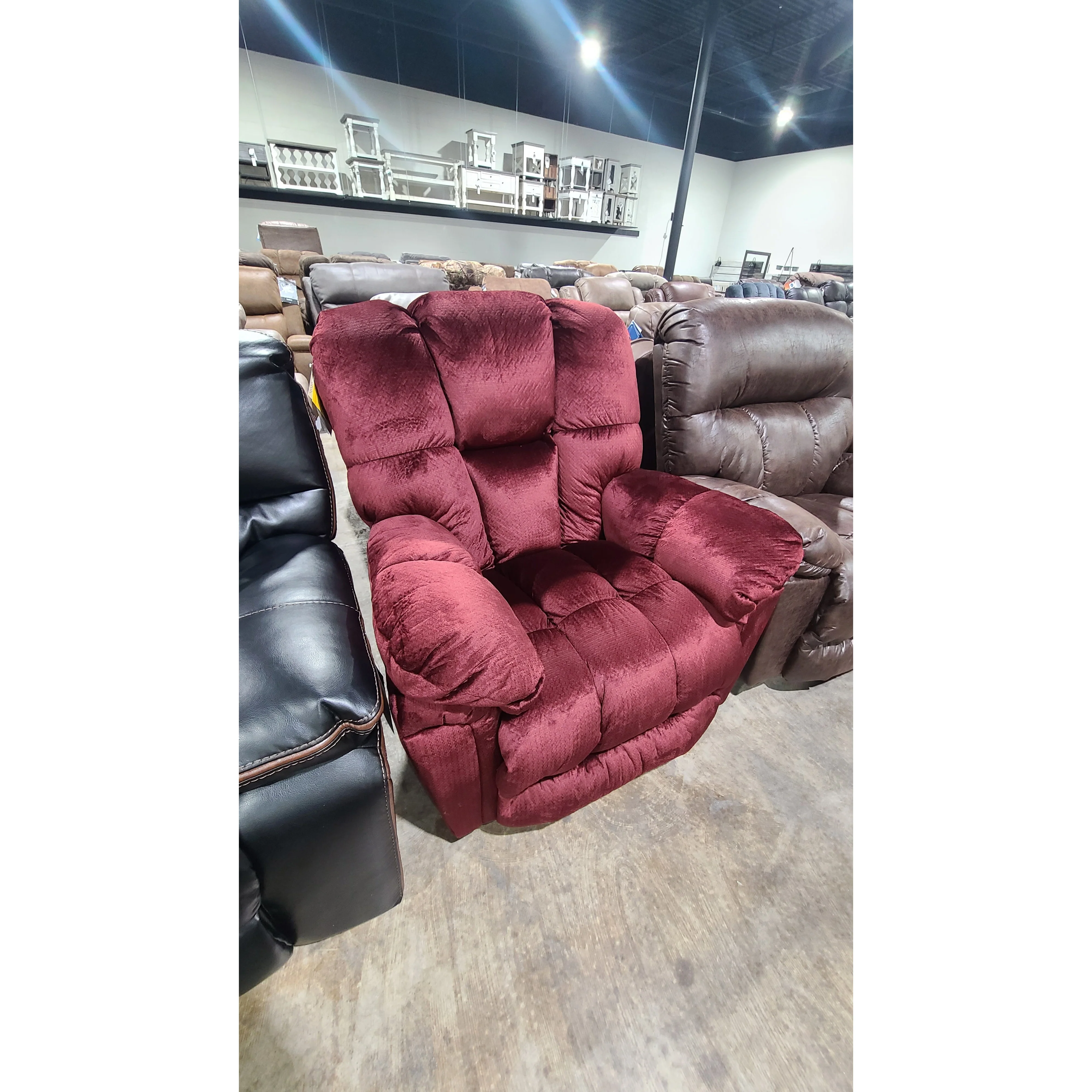 Best Lucas Rocker Recliner in Wine
