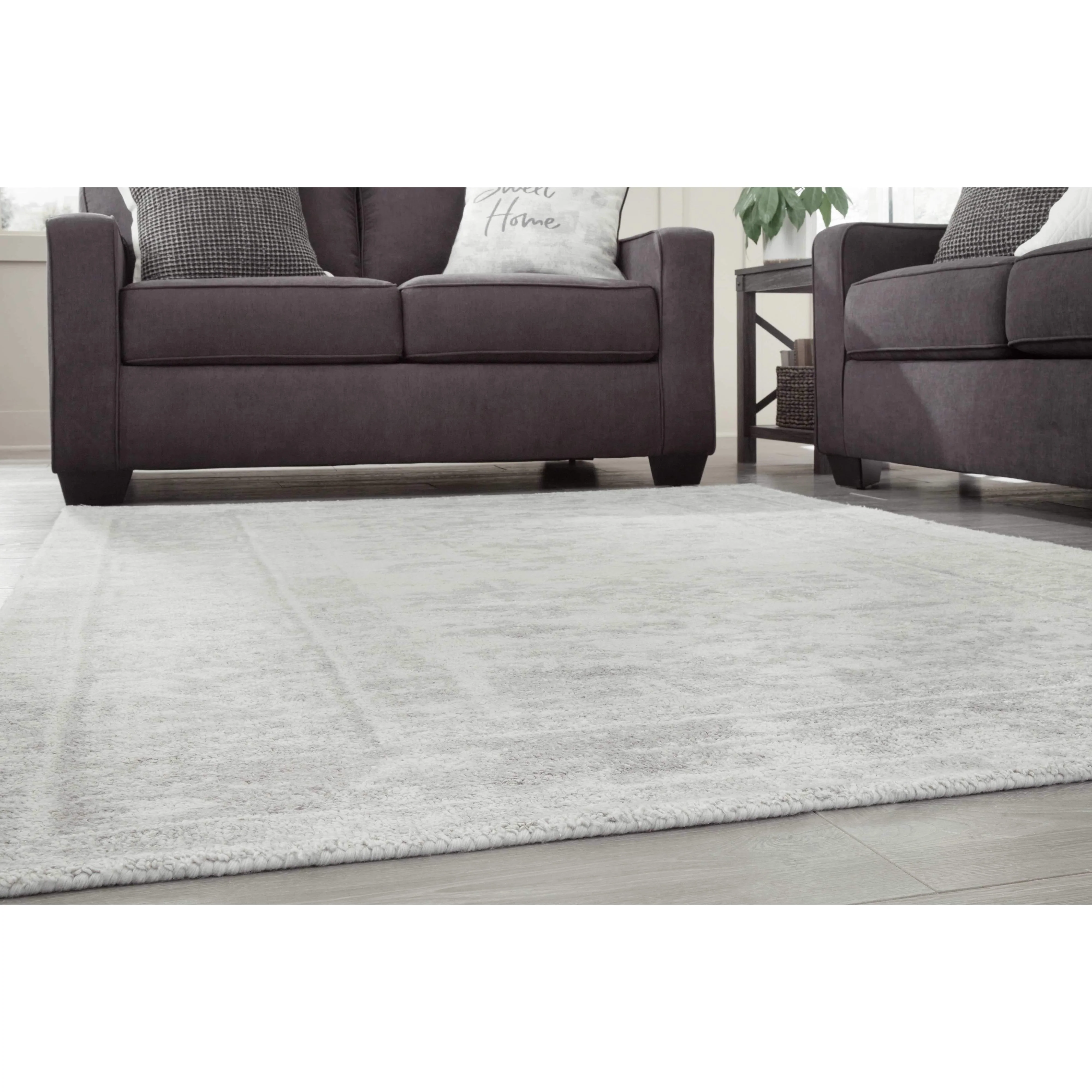 Abanish - Gray/cream - Medium Rug - Image 3