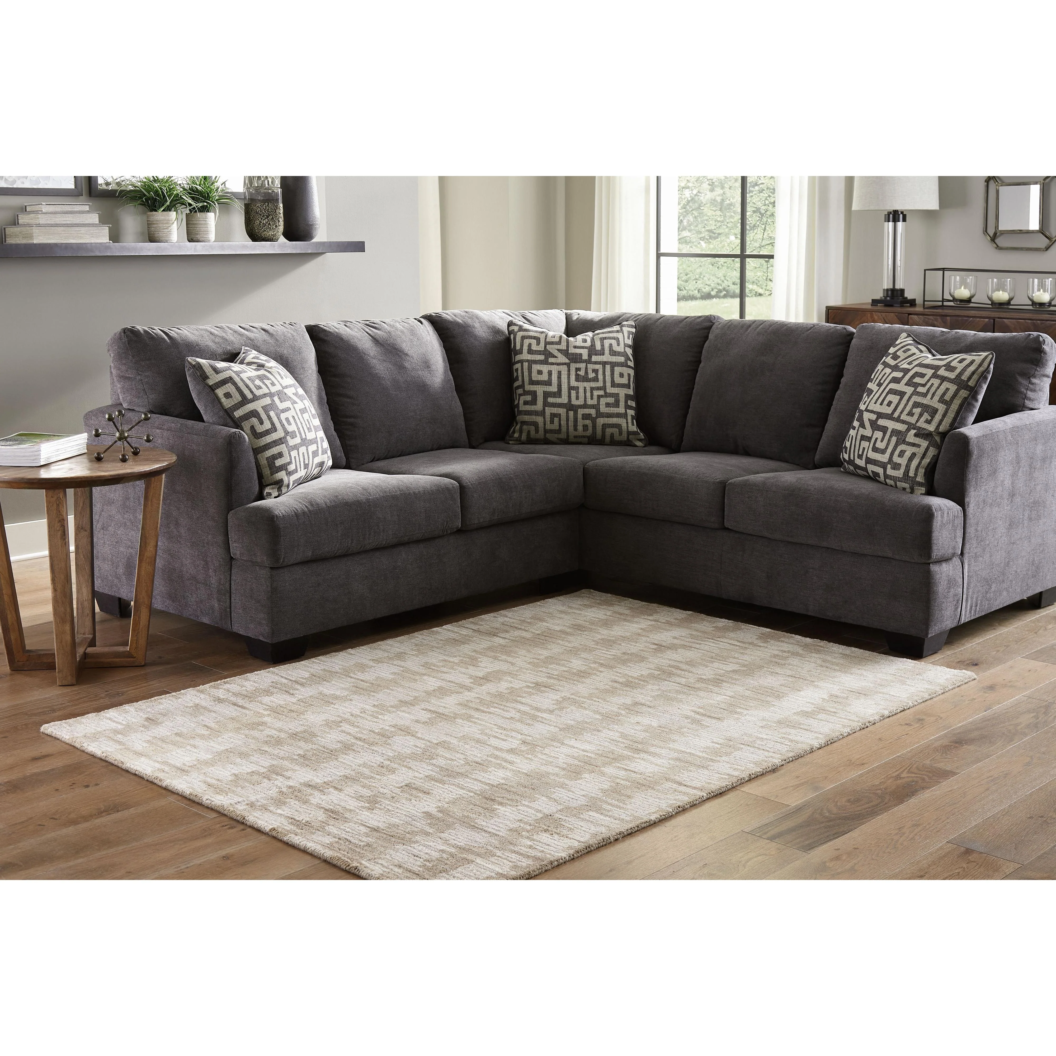 Abanlane - Brown/cream - Medium Rug - Image 6