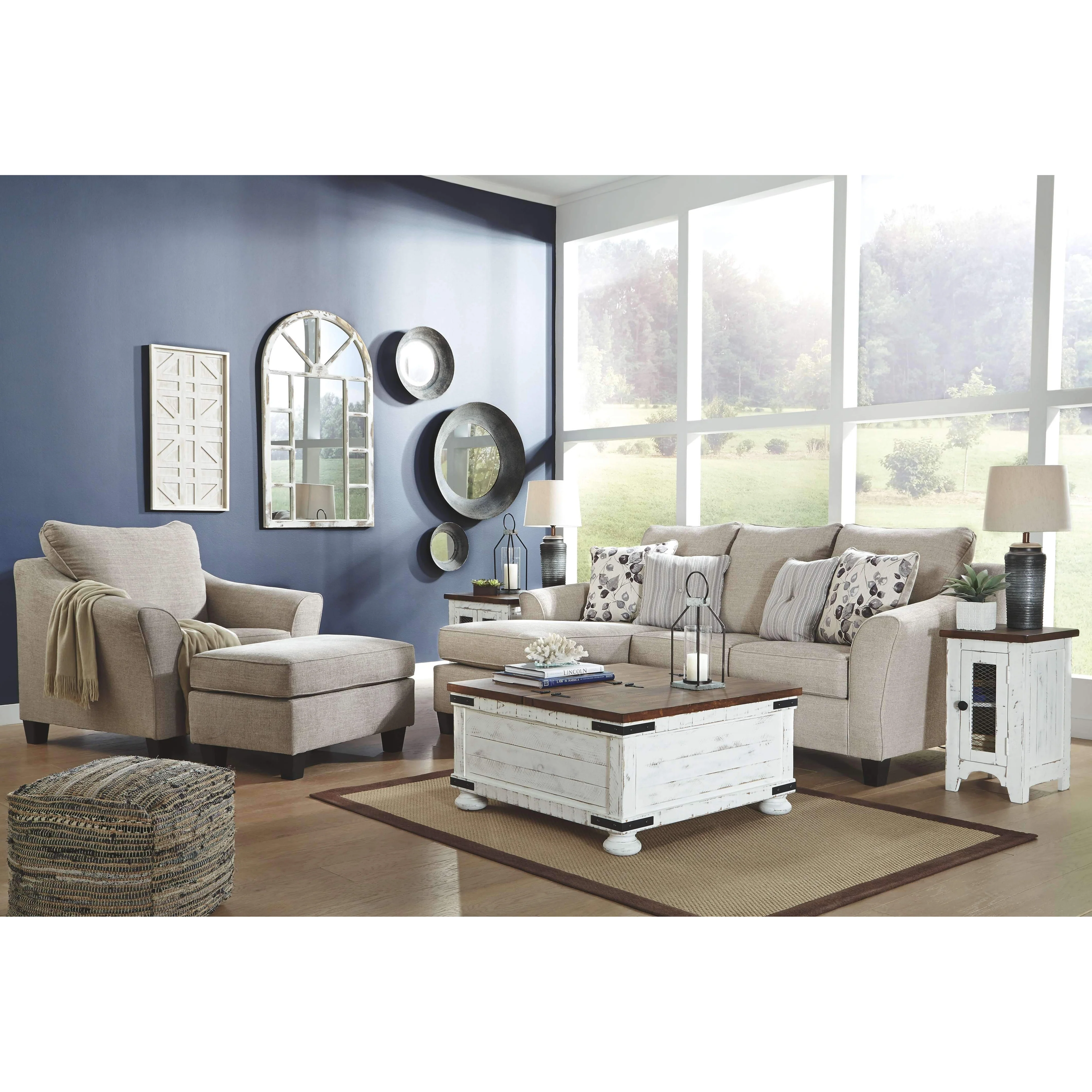 Abney - Driftwood - Sofa Chaise Queen Sleeper - Image 15