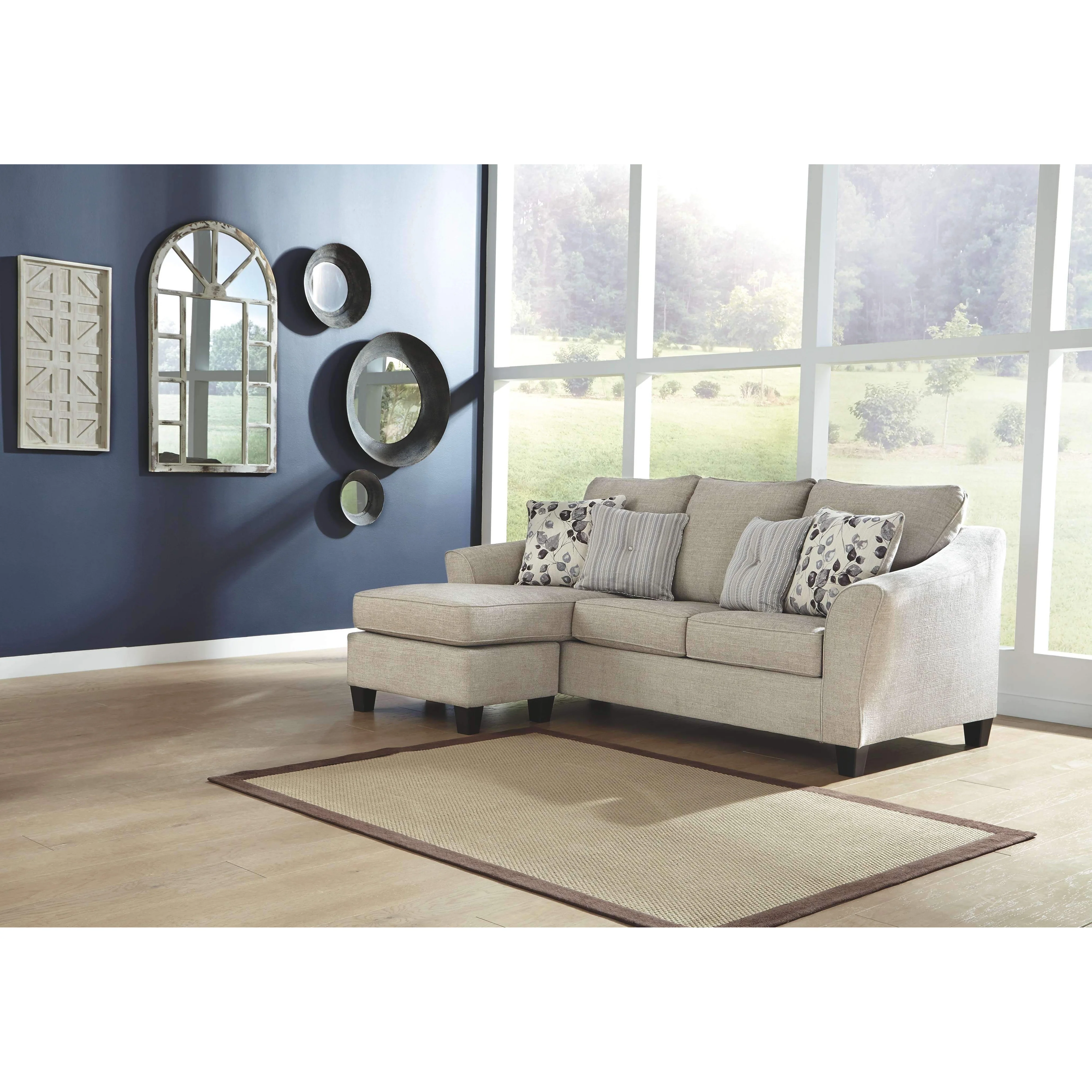 Abney - Driftwood - Sofa Chaise Queen Sleeper - Image 3