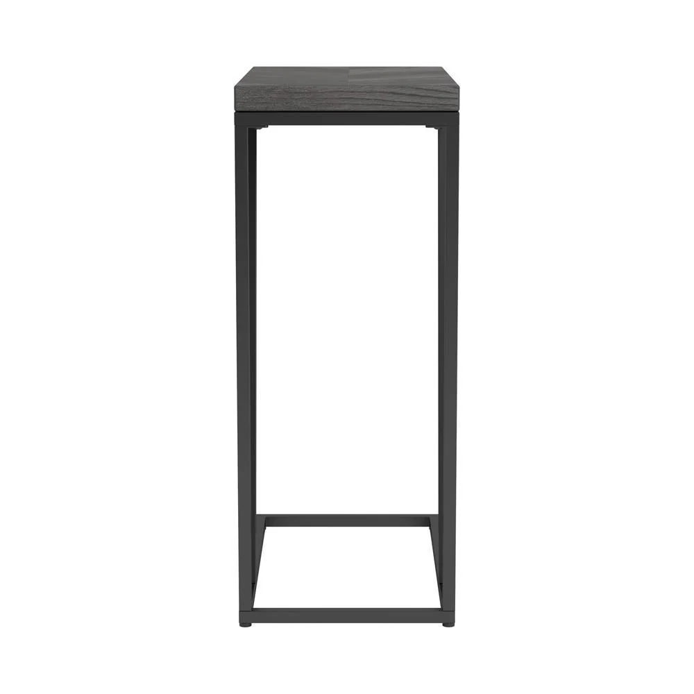 Accent Table C-shape - Rustic Grey - Image 3