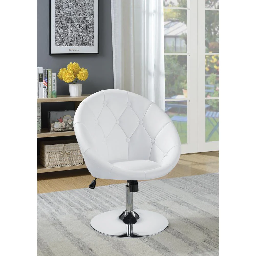 Accents: Chairs - White - Accent Chair