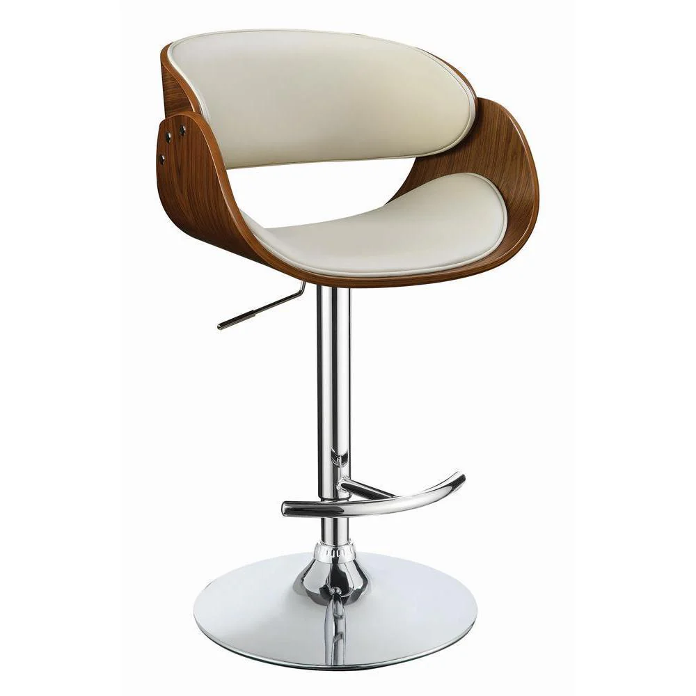 Adjustable Bar Stool - White - Image 7