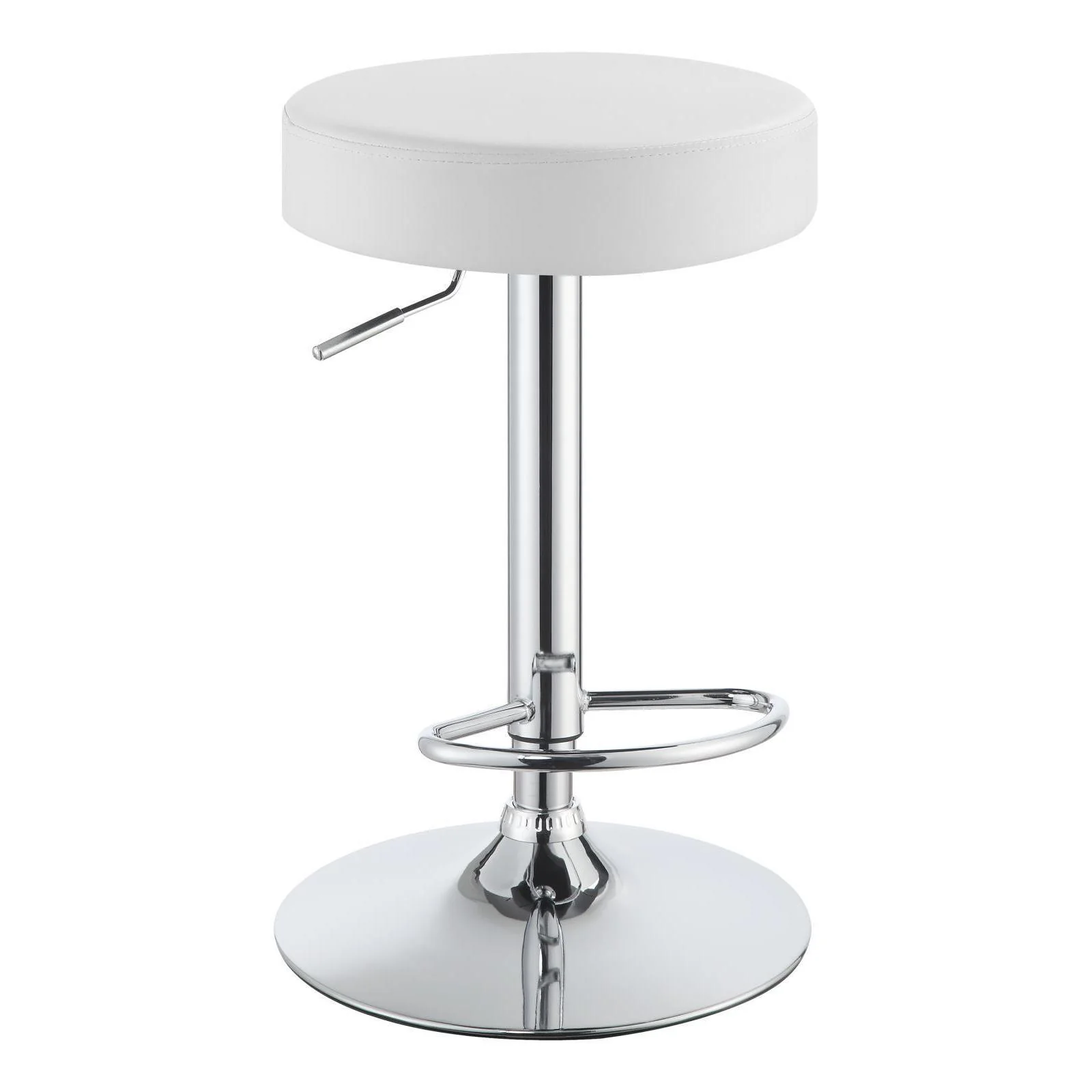 Adjustable Bar Stool - White - Image 8