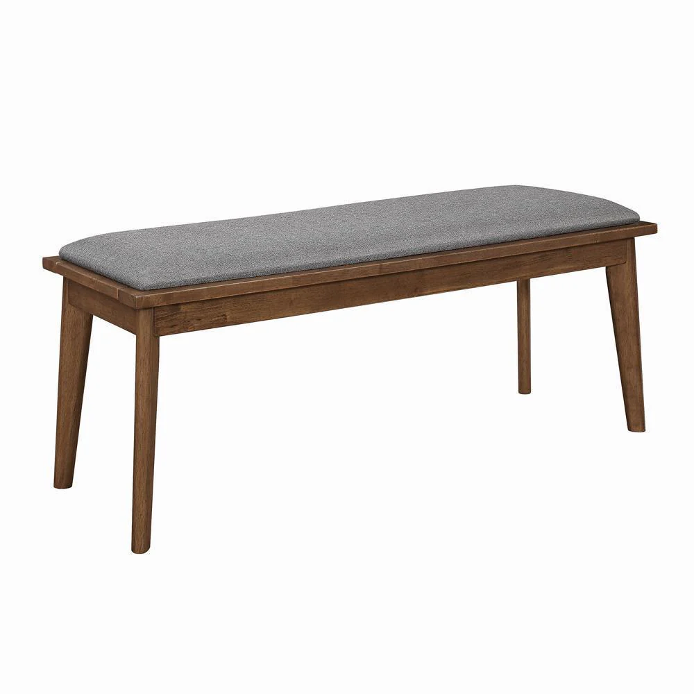 Alfredo - Upholstered Benche - Gray - Image 8