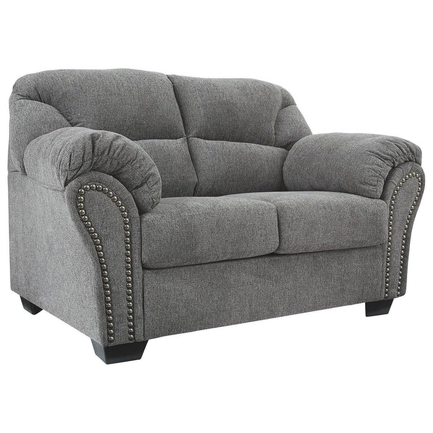 Ashley Allmaxx Loveseat in Pewter - Image 13