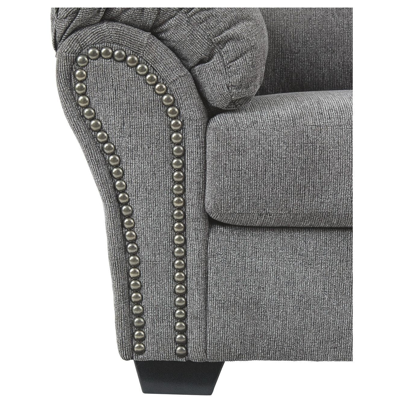 Ashley Allmaxx Loveseat in Pewter - Image 18