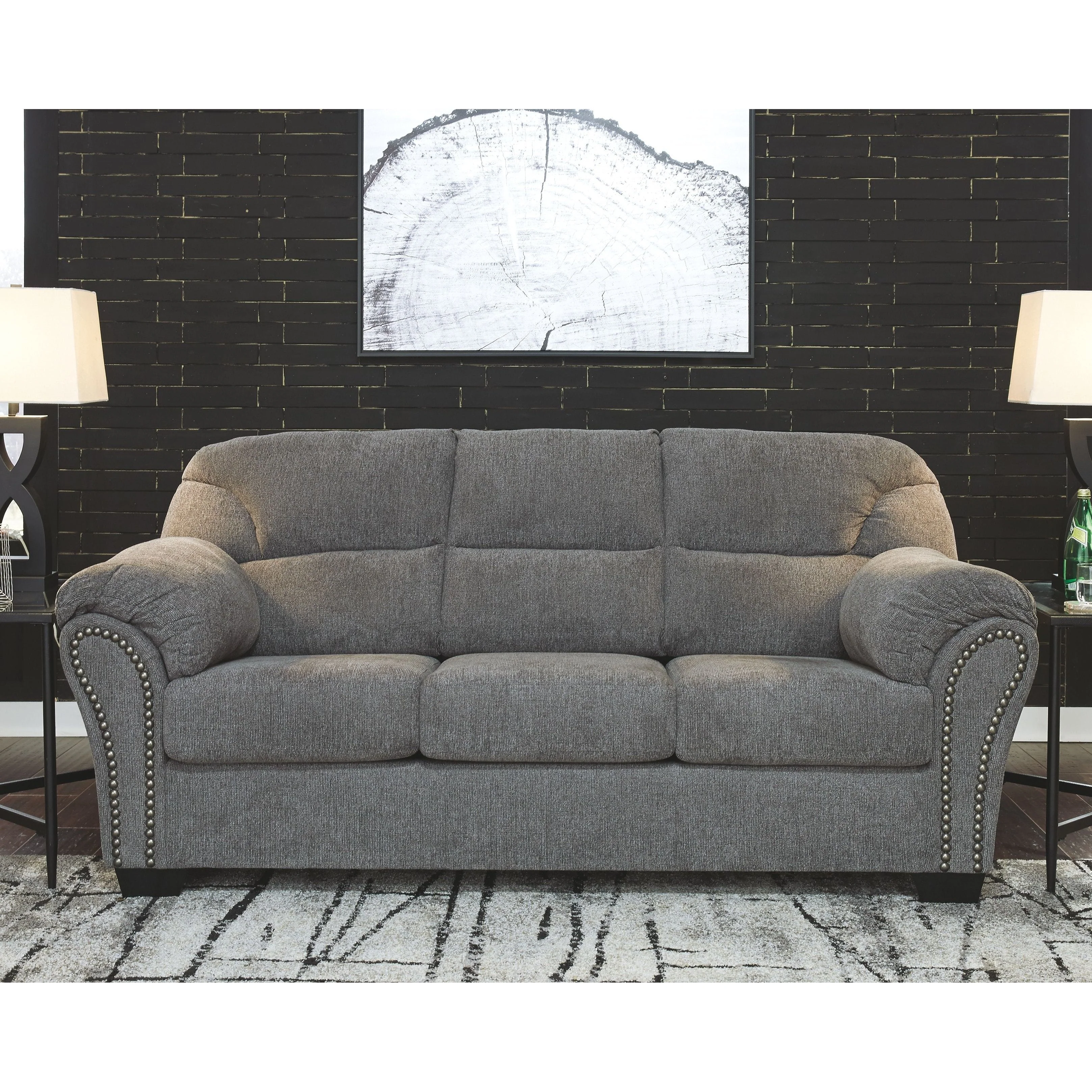 Ashley Allmaxx Sofa in Pewter - Image 9
