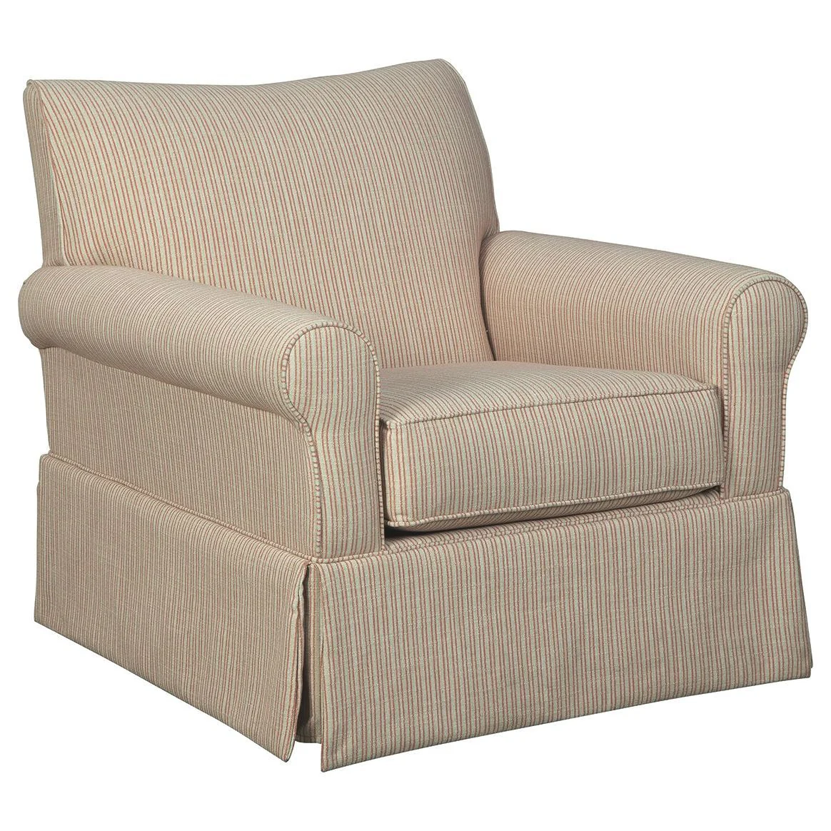 Almanza - Cinnamon - Swivel Glider Accent Chair