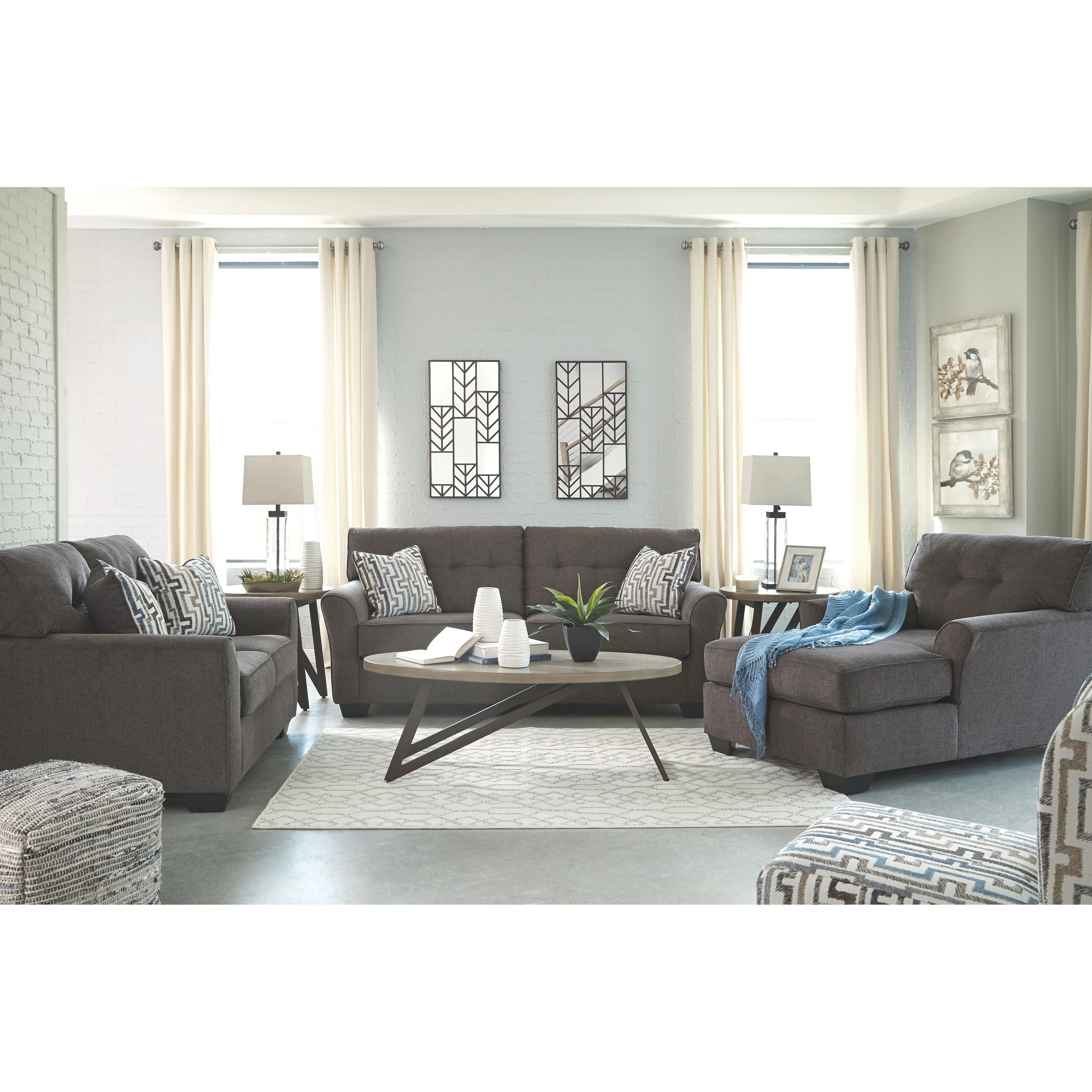 Alsen - Granite - Chaise - Image 3