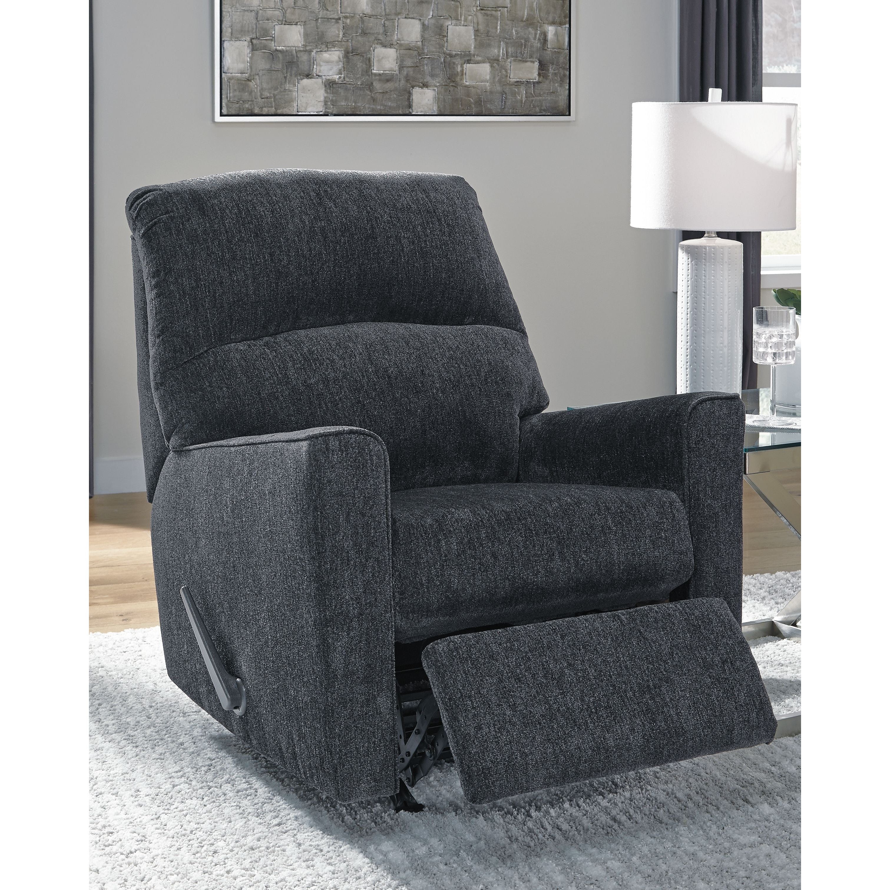 Altari - Dark Gray - Rocker Recliner - Image 11