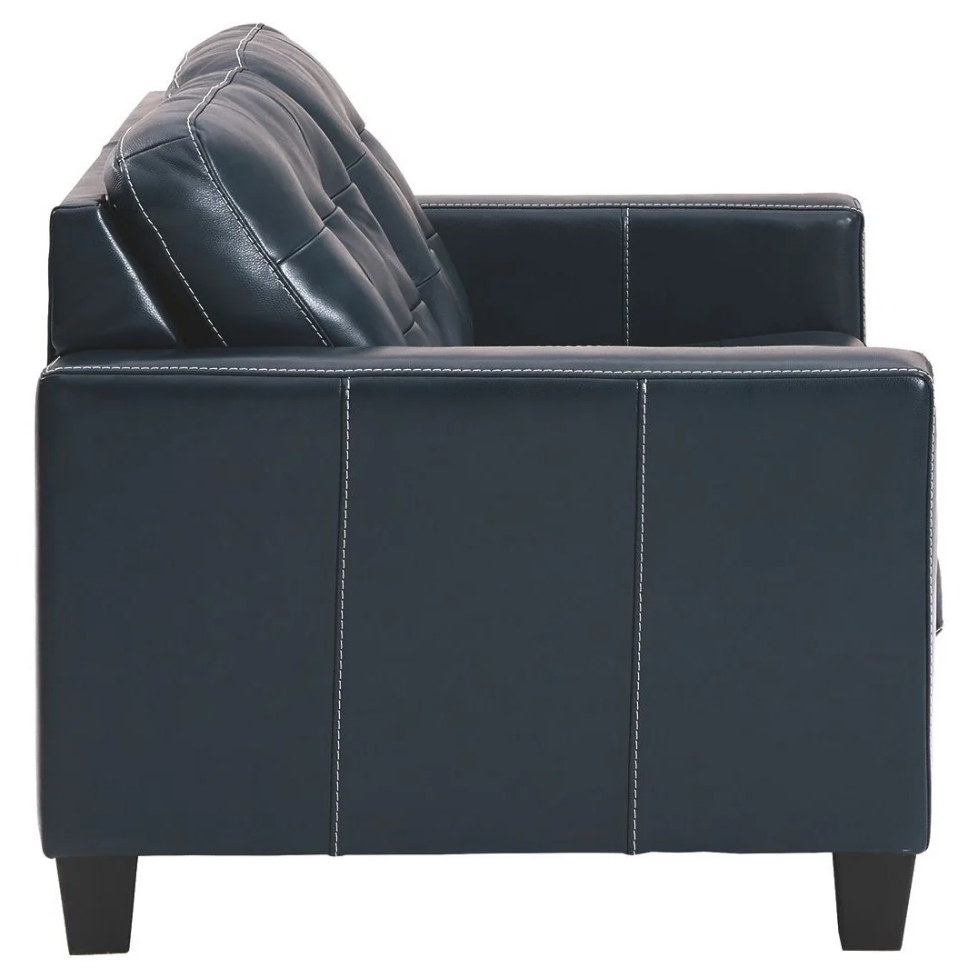 Altonbury - Blue - Loveseat - Image 10