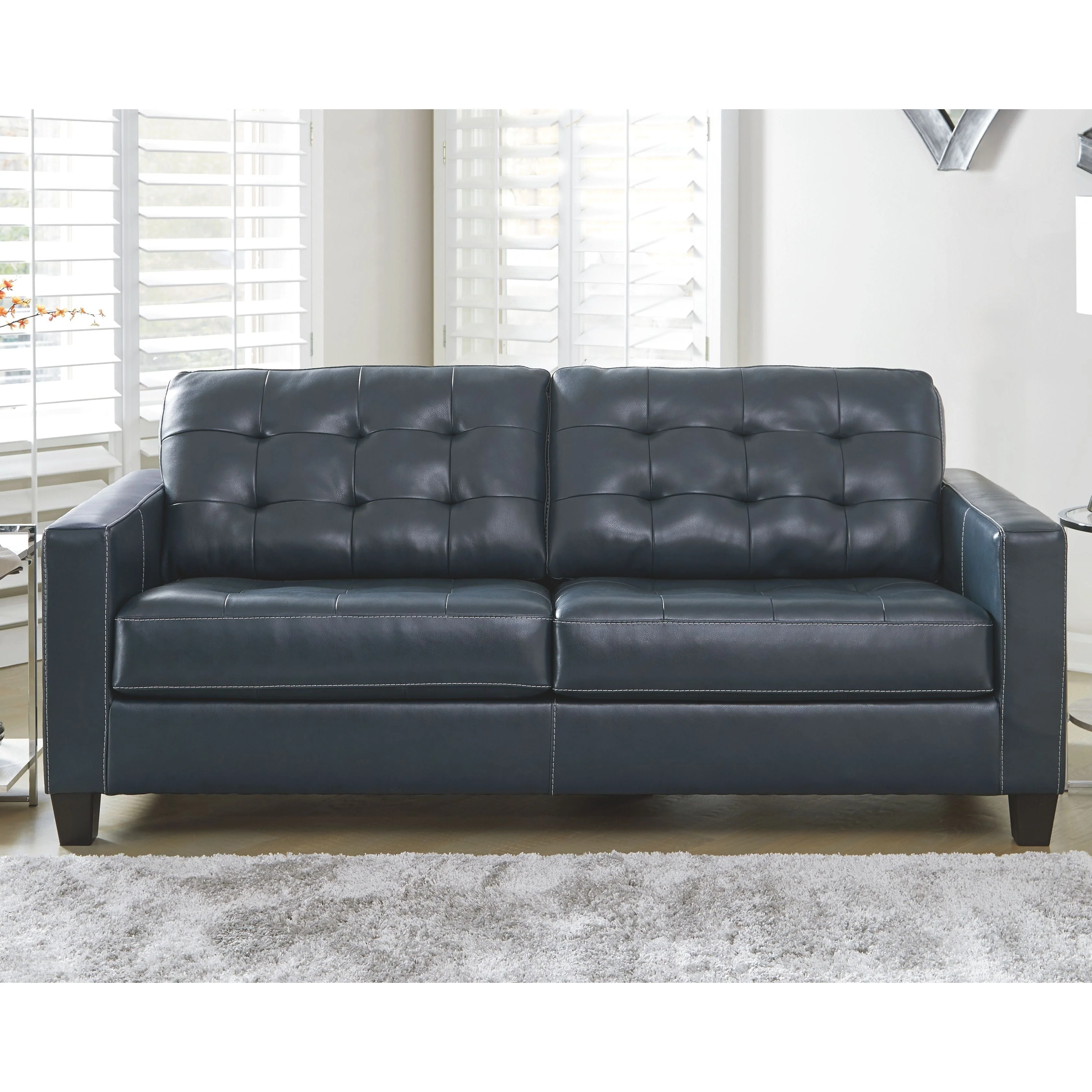 Ashley Altonbury - Blue - Queen Sofa Sleeper - Image 4