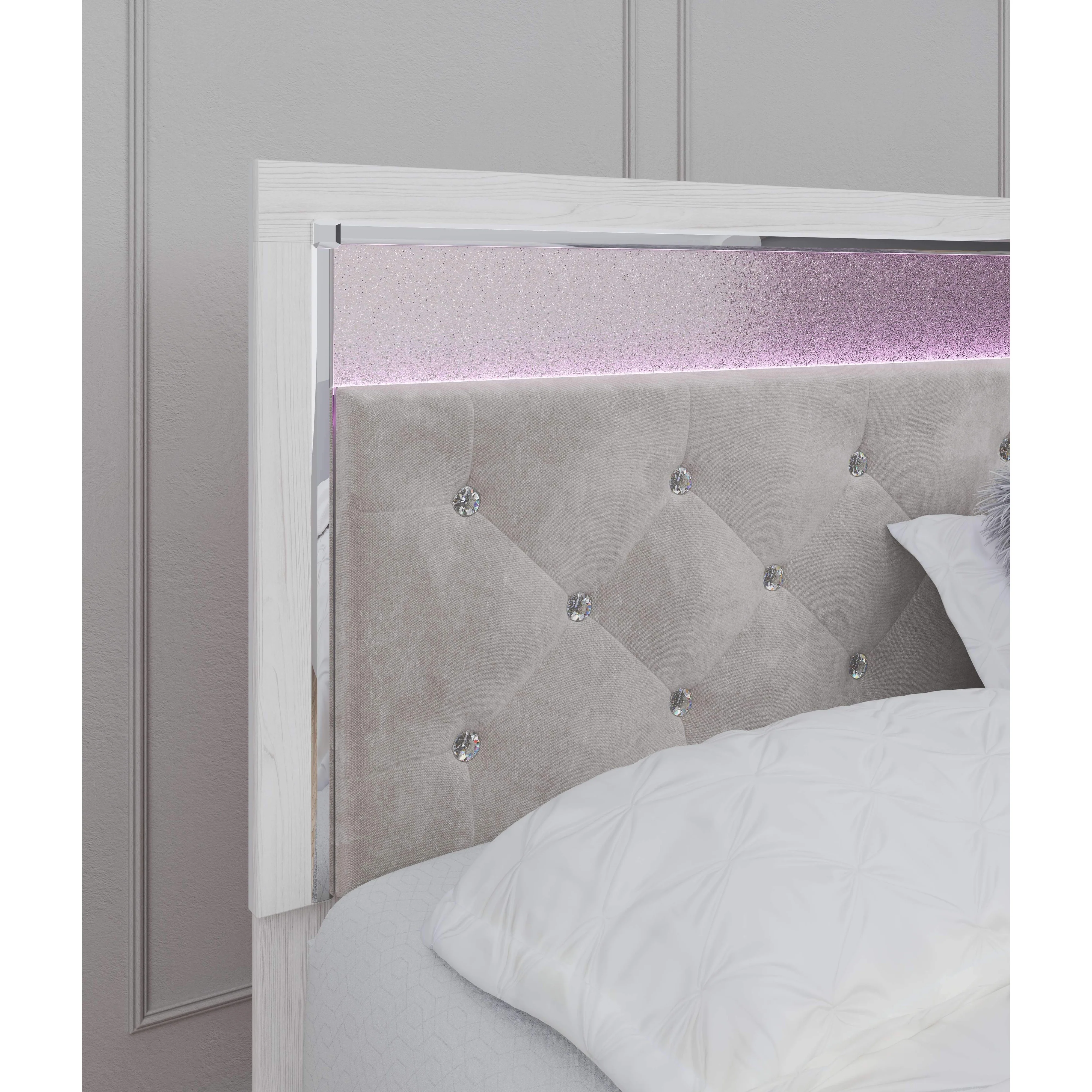 Altyra - White - King/cal King Uph Panel Hdbd - Image 8