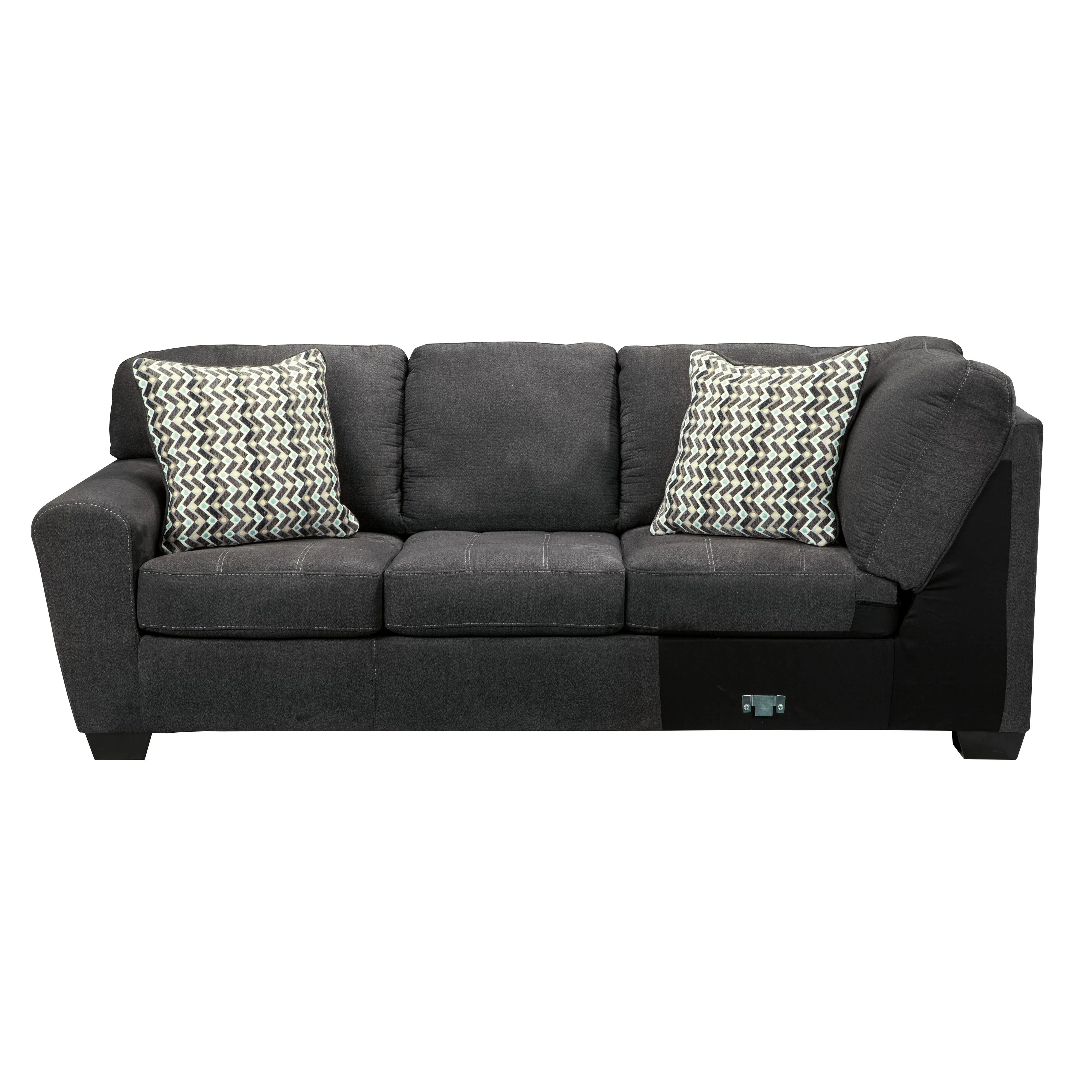 Ambee - Slate - Left Arm Facing Sofa 3 Pc Sectional - Image 10
