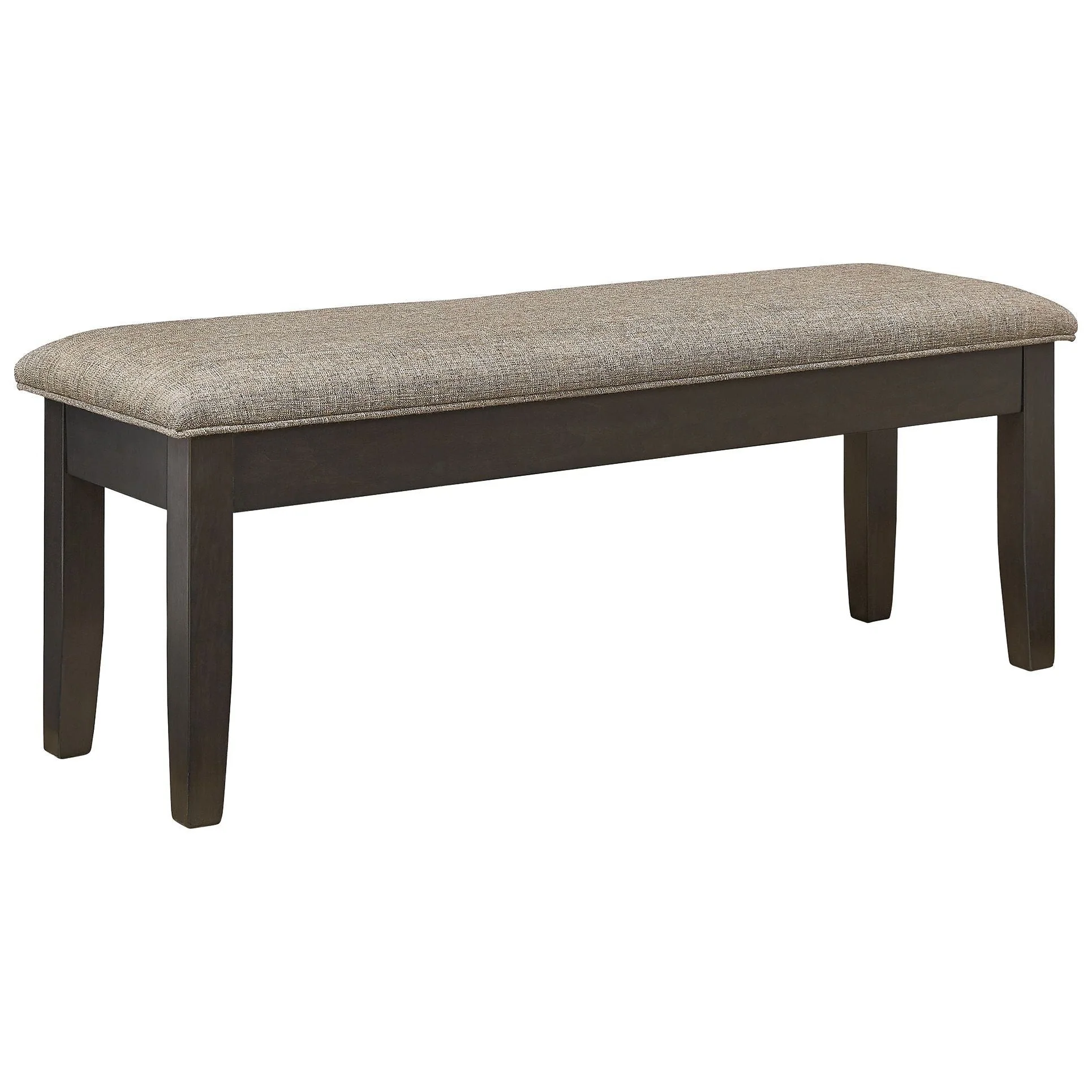 Ambenrock - Light Brown/black - Upholstered Storage Bench