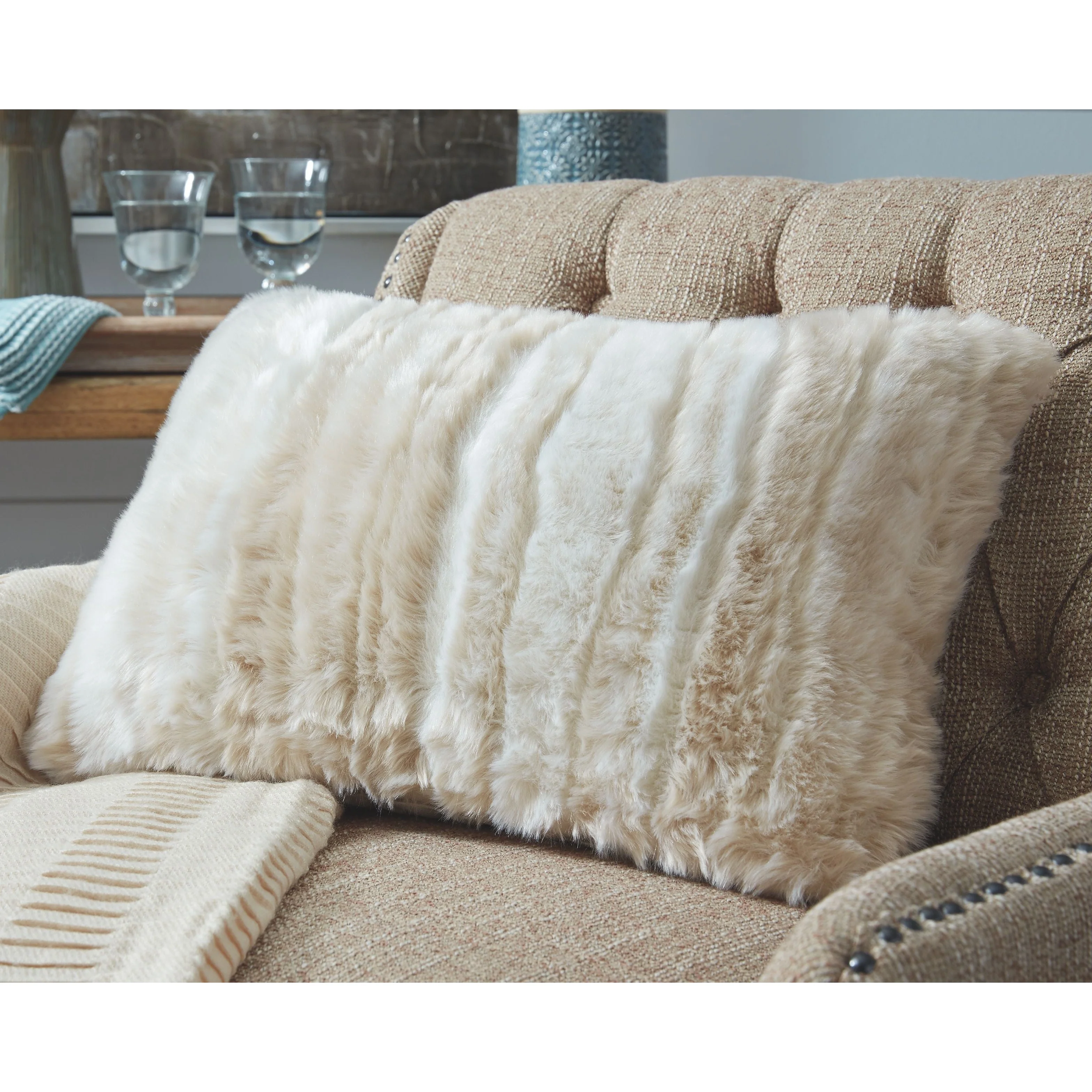 Amoret - Tan/cream - Pillow (4/cs) - Image 2