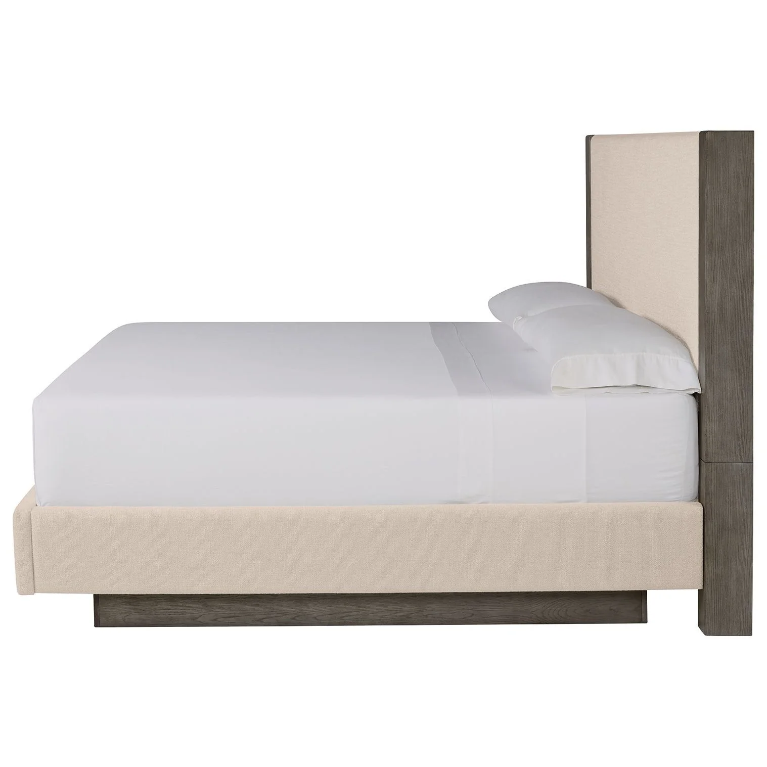 Ashley Anibecca King Upholstered Bed in Weathered Gray - Image 6