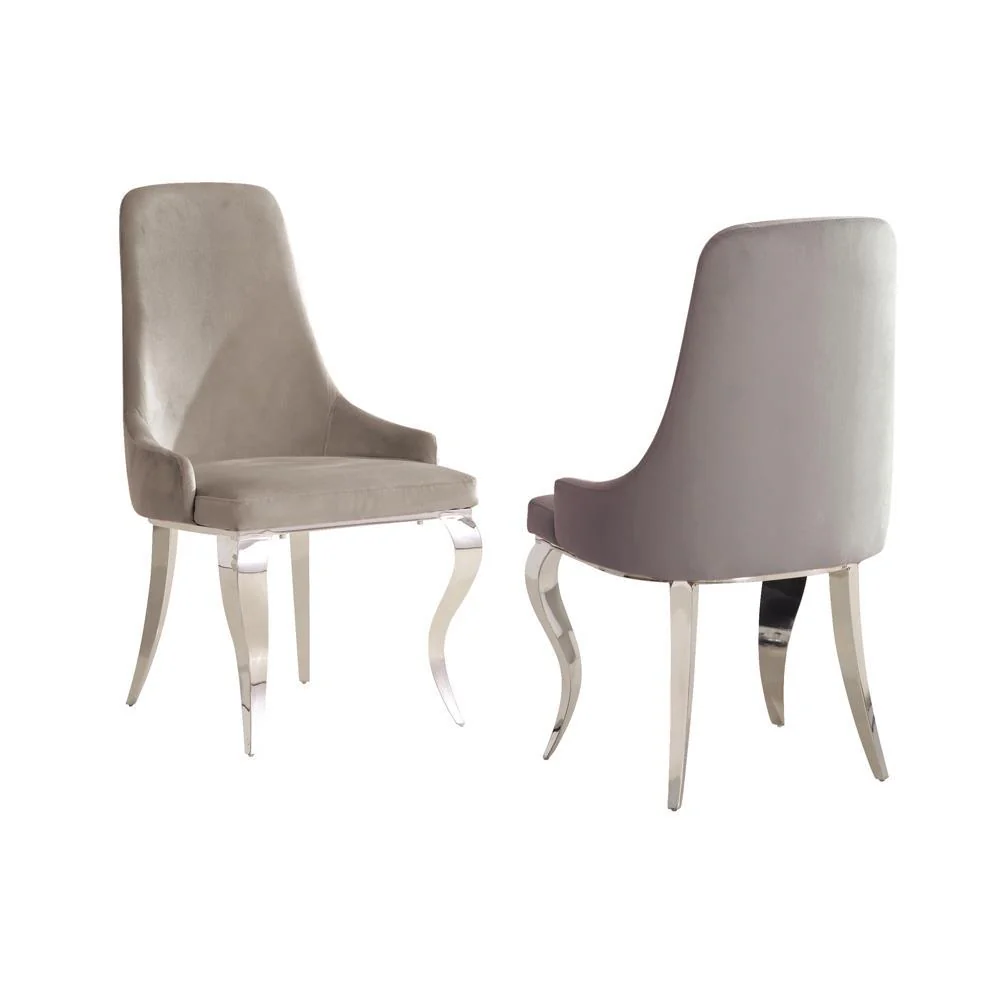 Antoine - Dining Chestair - Silver - Image 7