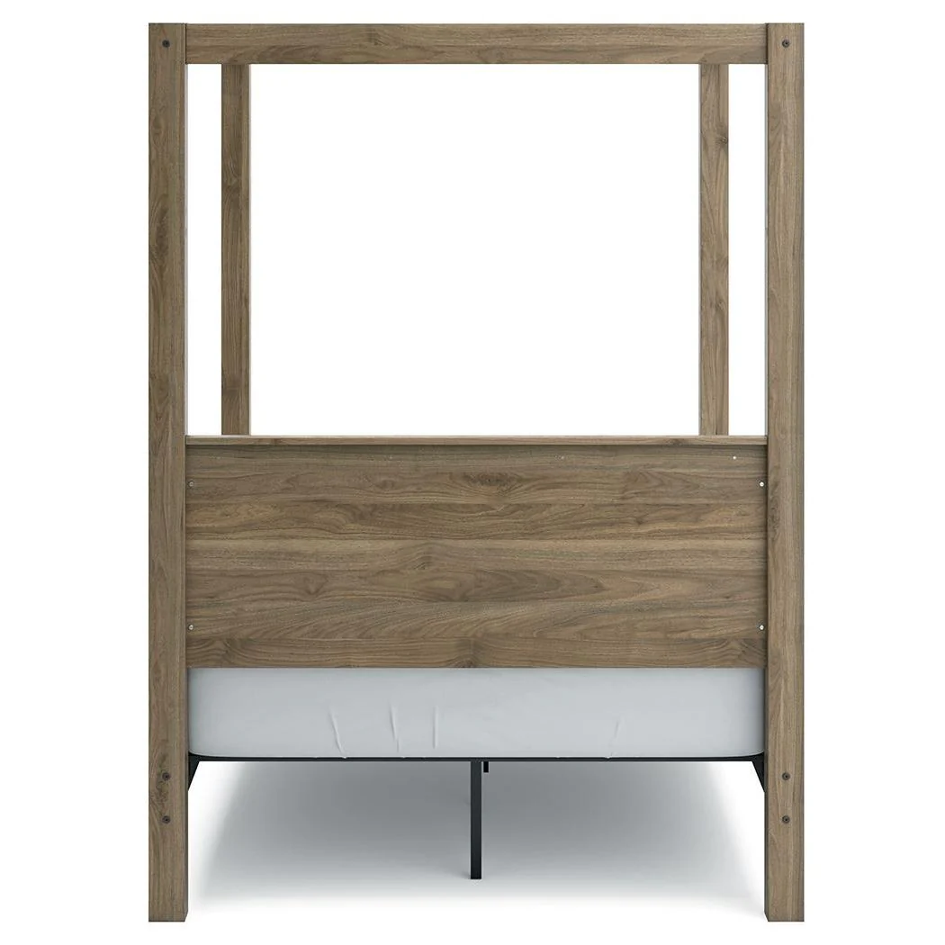 Aprilyn - Light Brown - Full Canopy Bed - Image 5