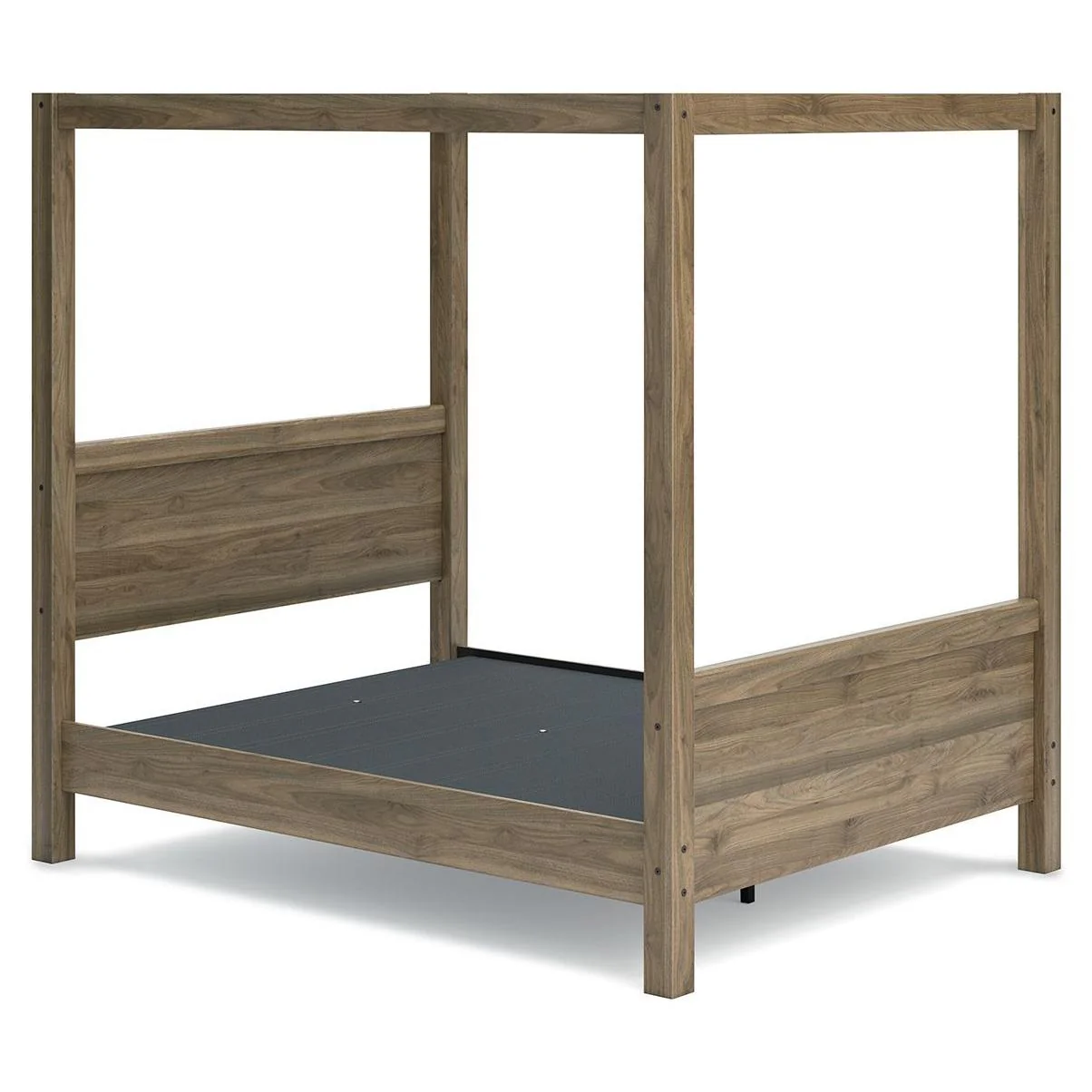Aprilyn - Light Brown - Queen Canopy Bed - Image 7