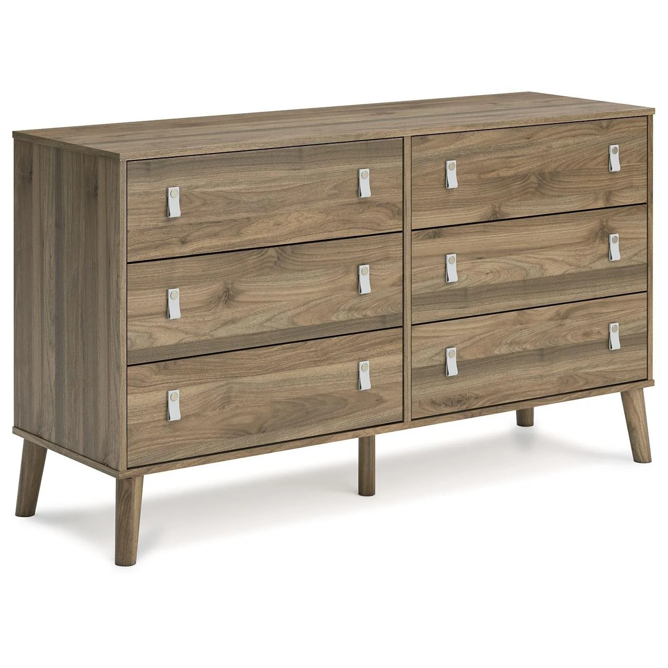 Aprilyn - Light Brown - Six Drawer Dresser