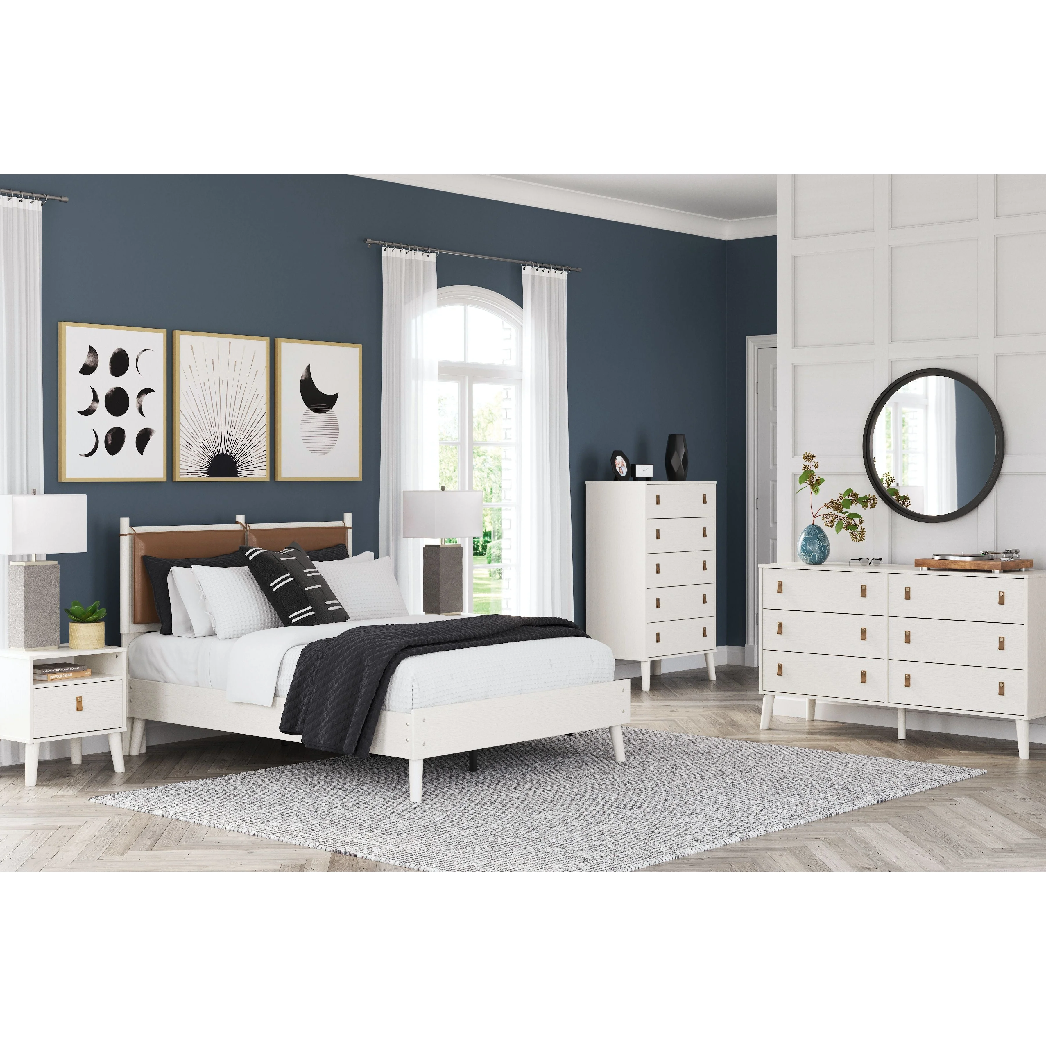 Aprilyn - White - Full Panel Bed - Image 3