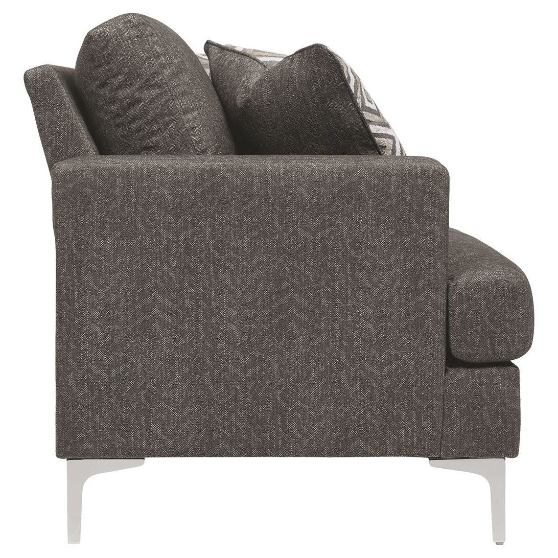 Arcola - Brown Dark - Rta Loveseat - Image 17