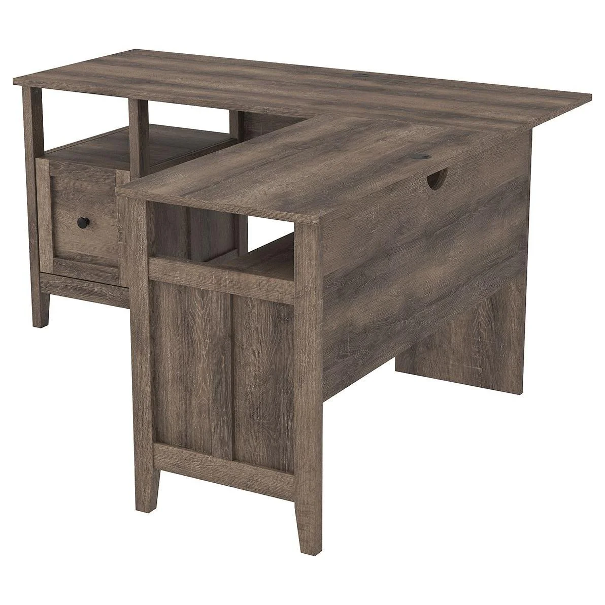 Arlenbry - Gray - Home Office Desk - With Return - Image 3