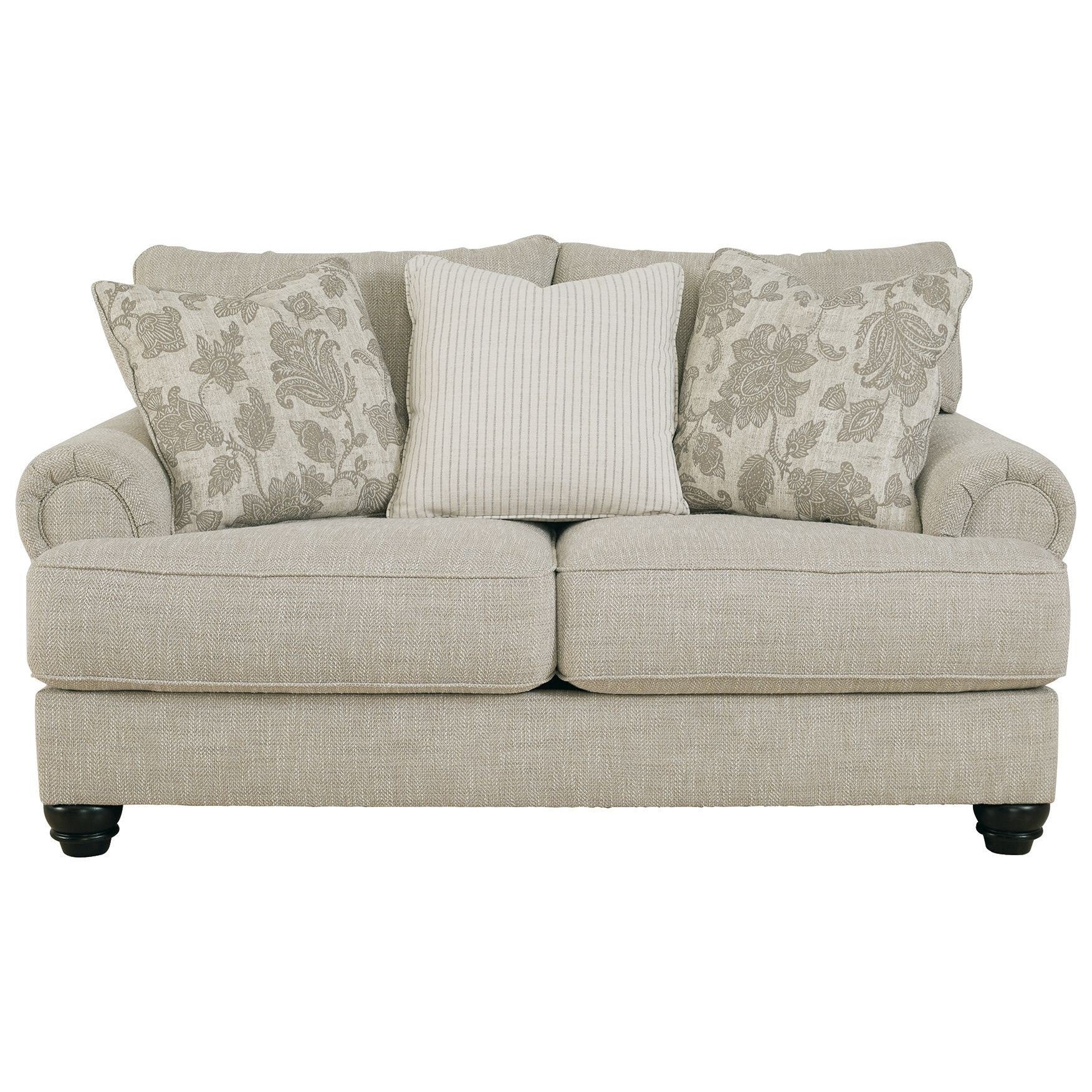 Ashley Asanti Loveseat in Fog - Image 25