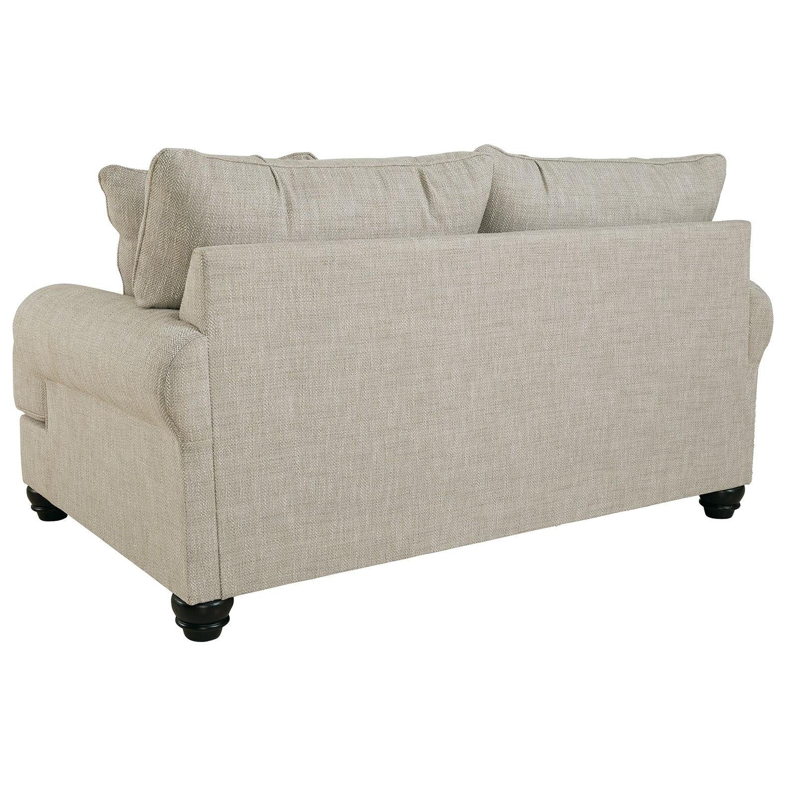 Ashley Asanti Loveseat in Fog - Image 47