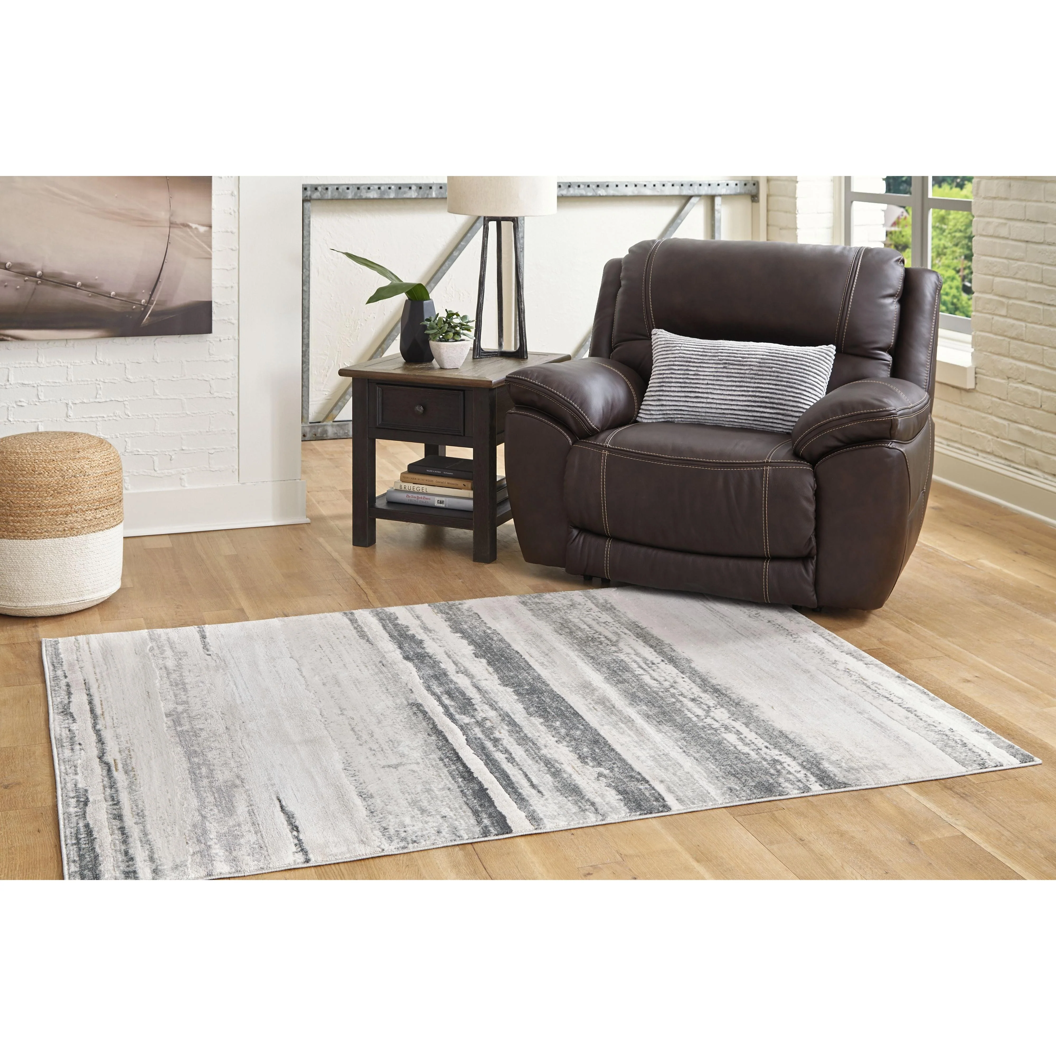 Ashley Abanett Medium Rug in Gray - Image 6