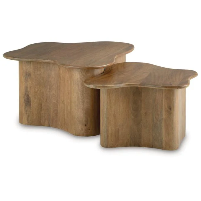 Ashley Abeford Accent Cocktail Table Nesting Set-2 count - Image 2