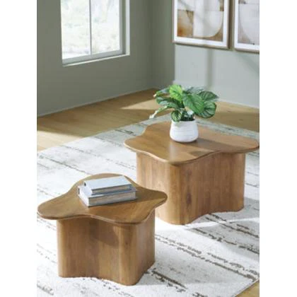 Ashley Abeford Accent Cocktail Table Nesting Set-2 count - Image 3