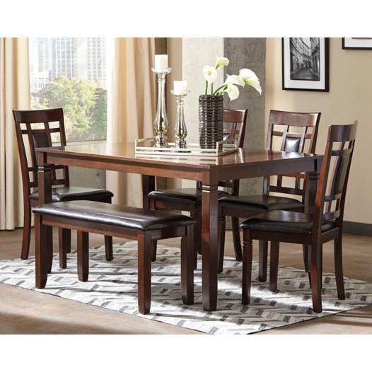 Ashley Bennox Dining Room Table 6 Piece Set - Image 2
