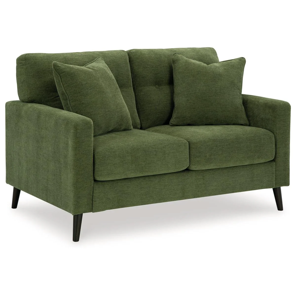 Ashley Bixler Loveseat in Olive